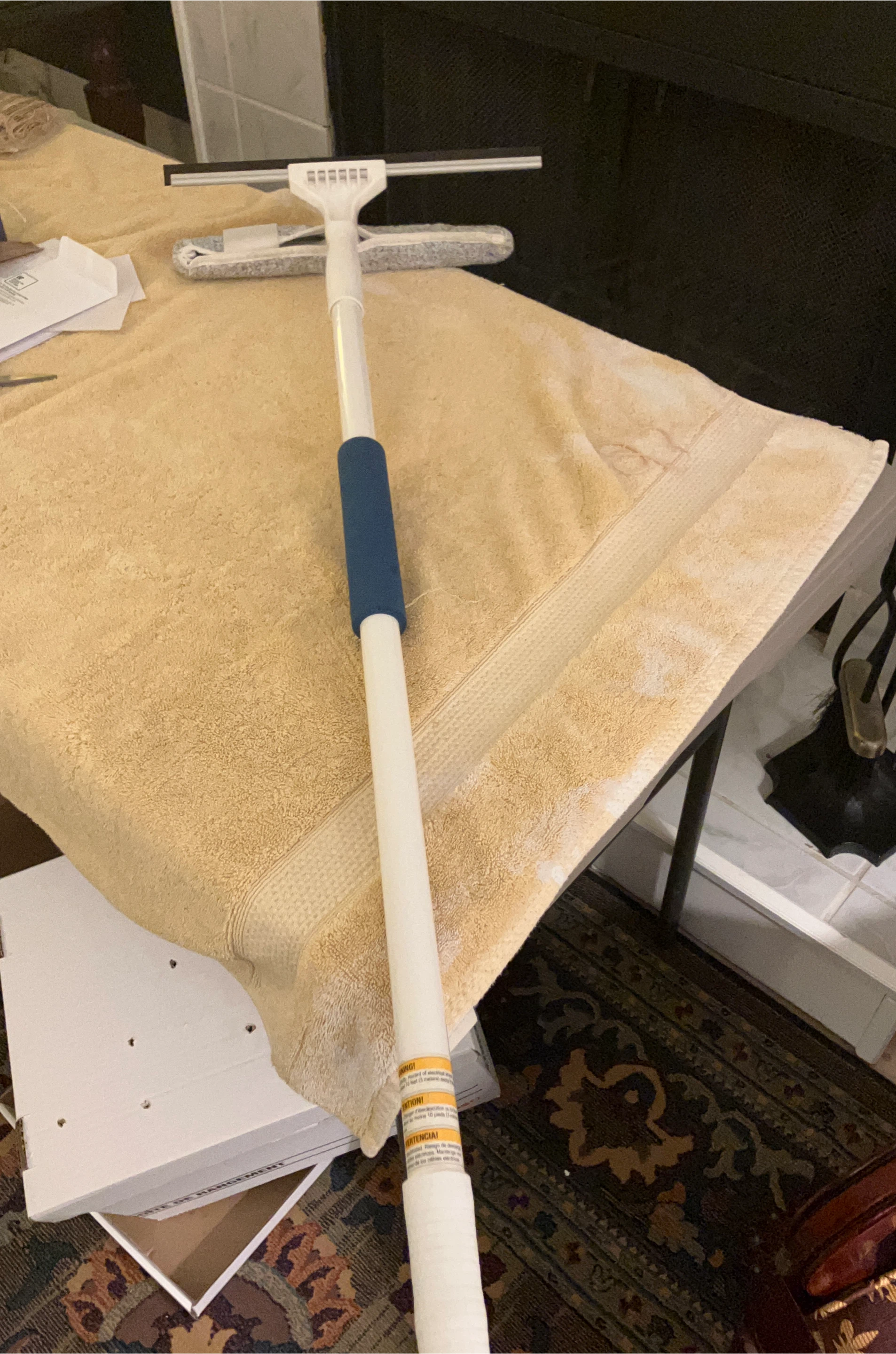 Window Squeegee and Scrubber