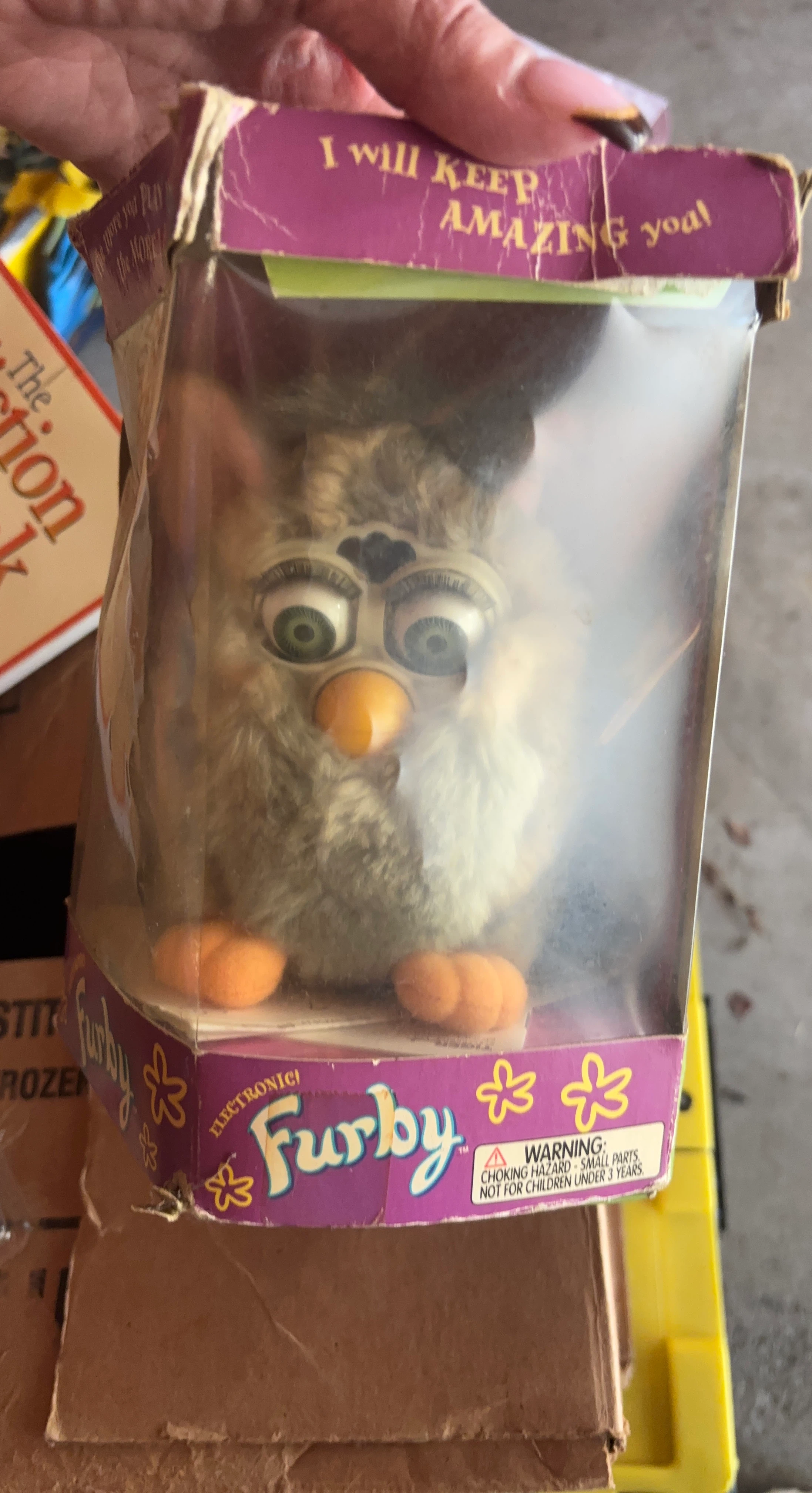 Vintage 1998 Tiger Electronics Furby Toy