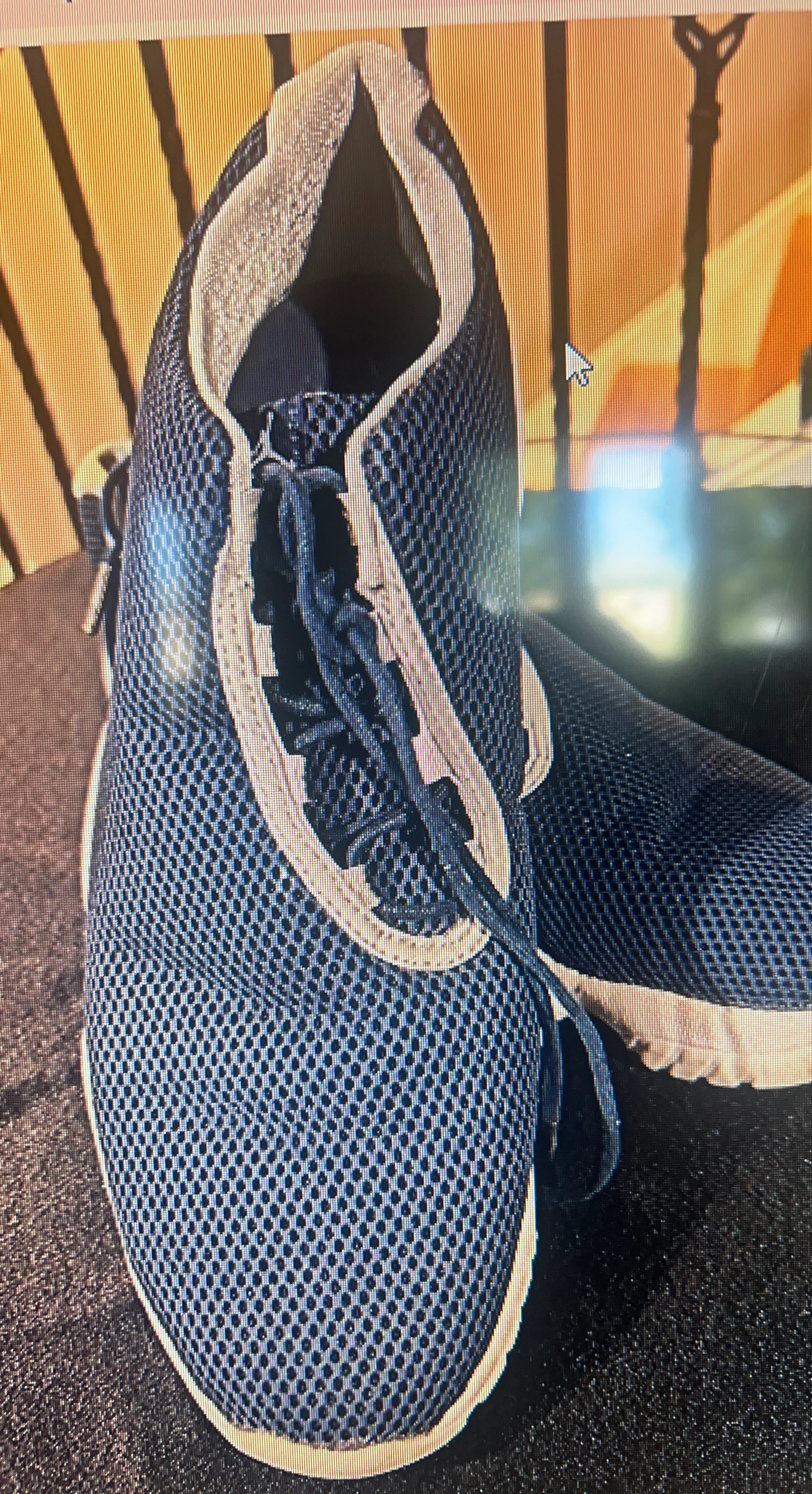 Air Jordan Mesh Sneakers