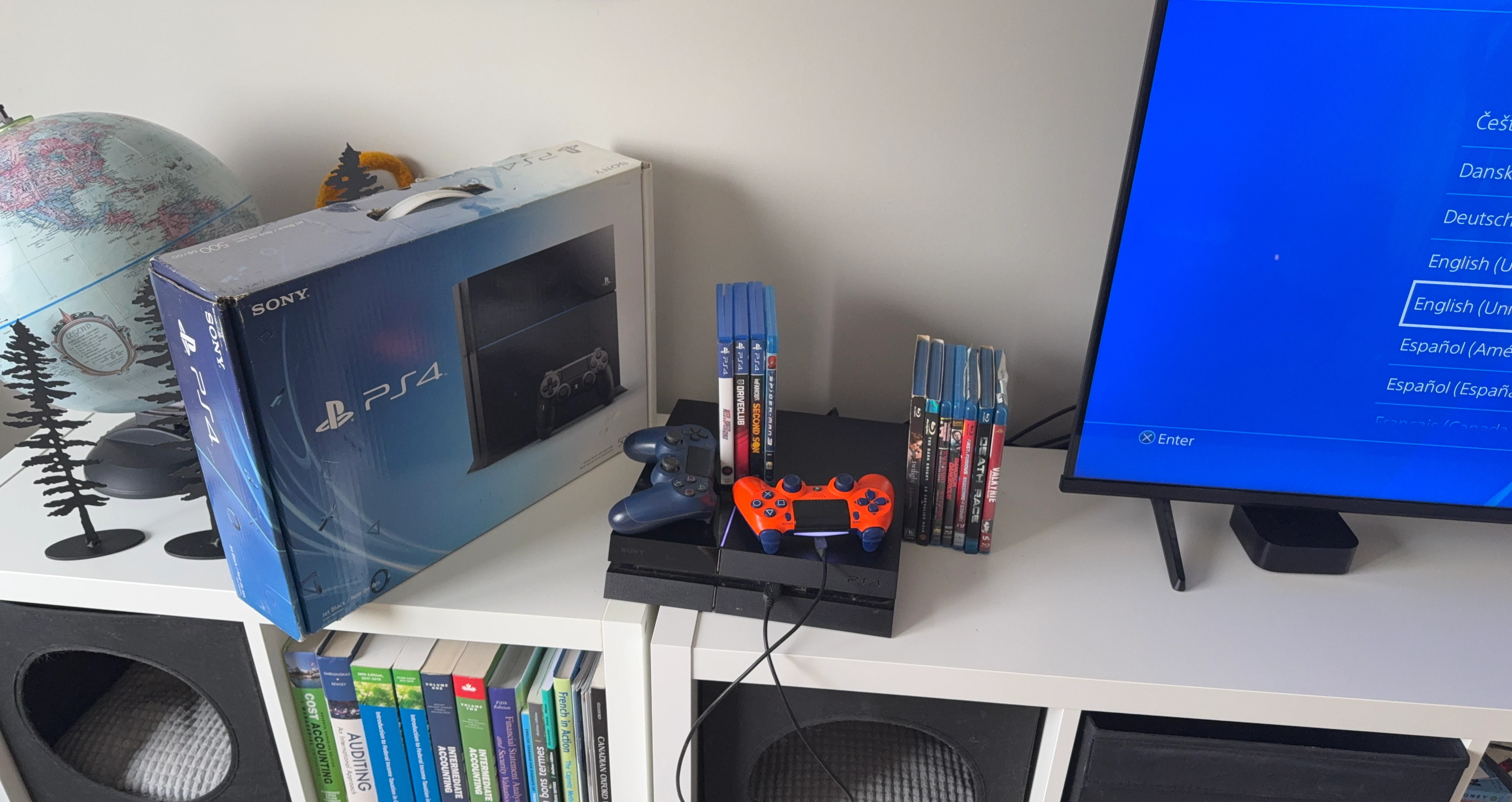 Sony PlayStation 4 500GB Console with Games