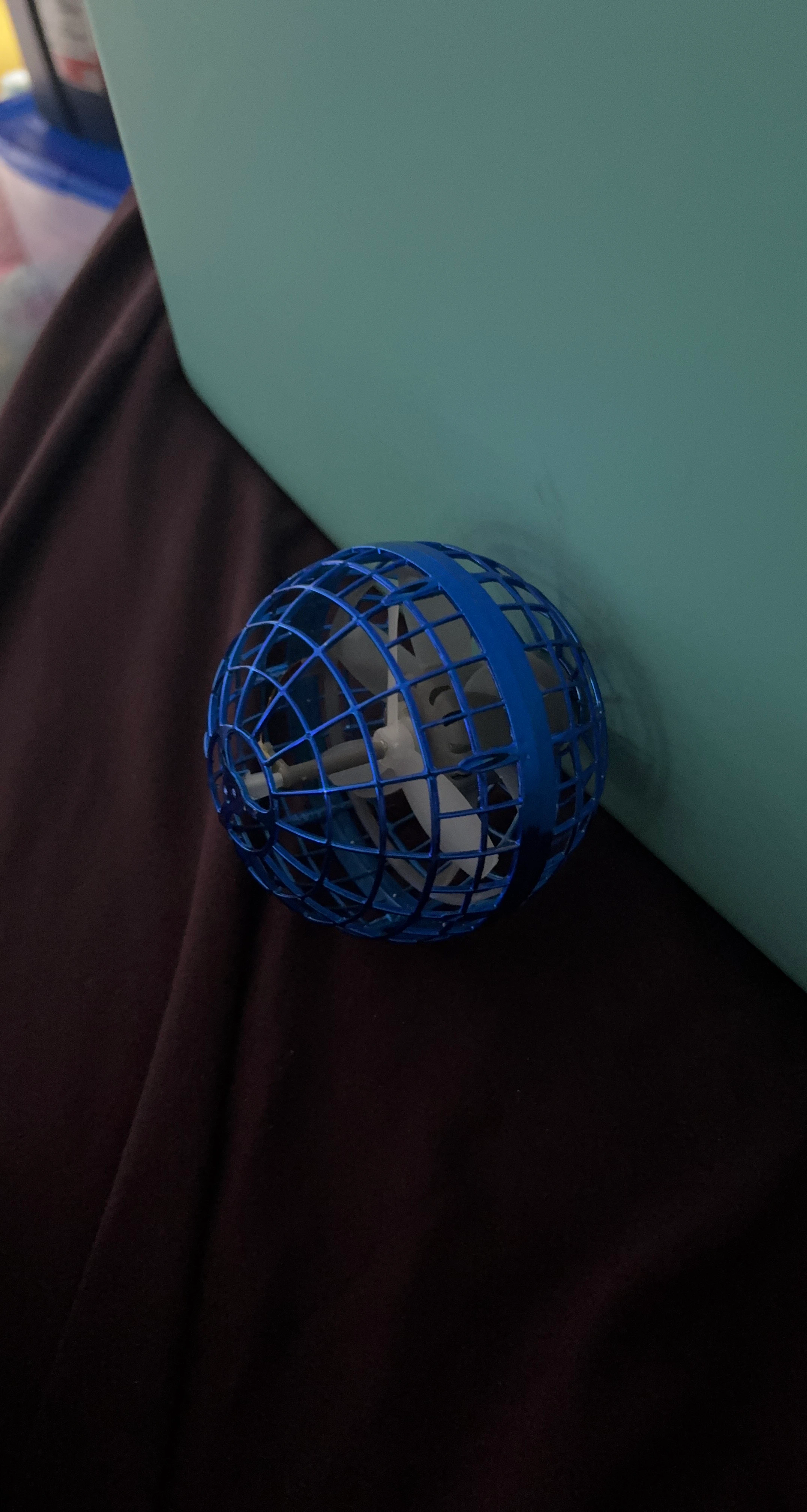 Blue Flying Orb Toy