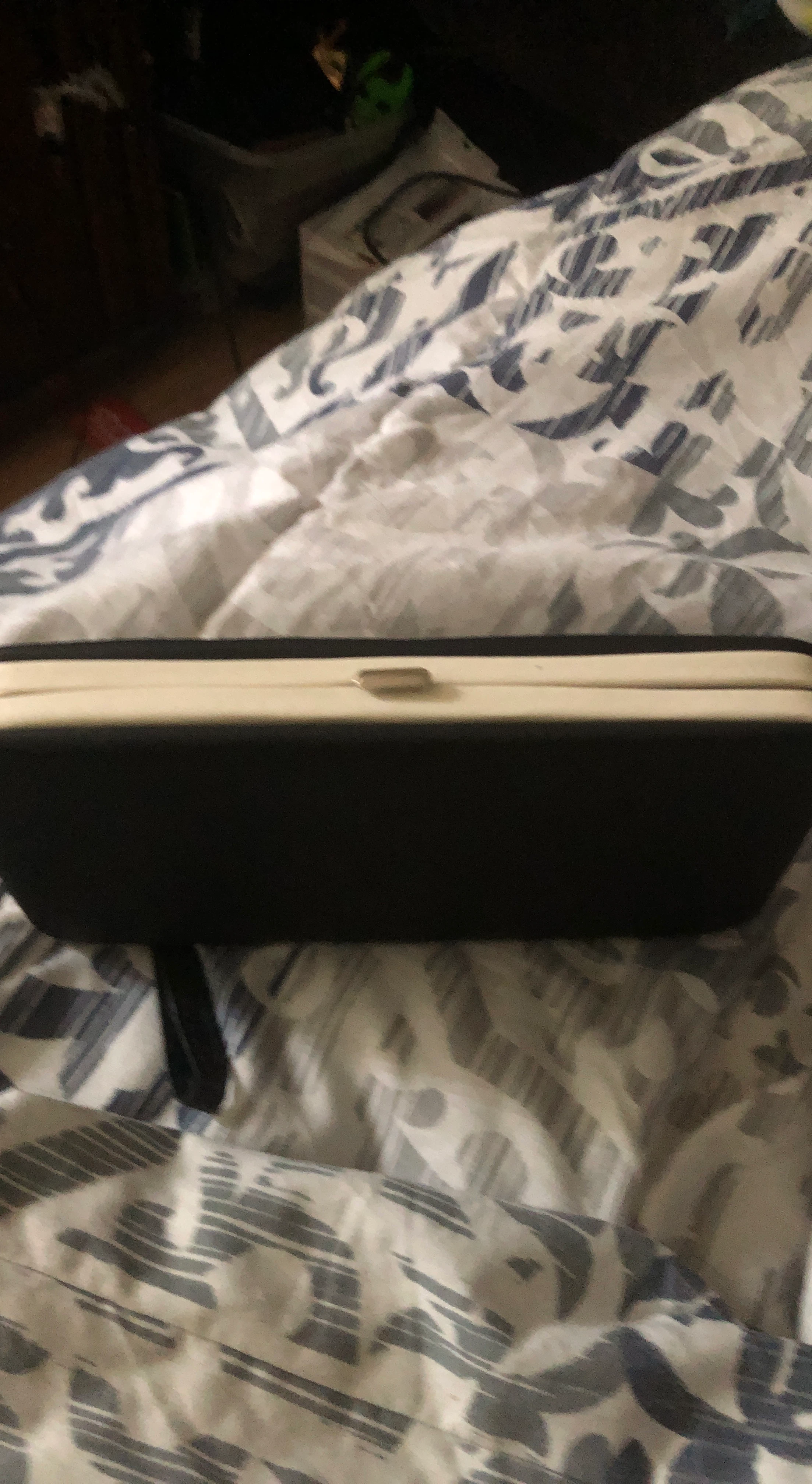 Black Clutch Wallet with Wrist Strap