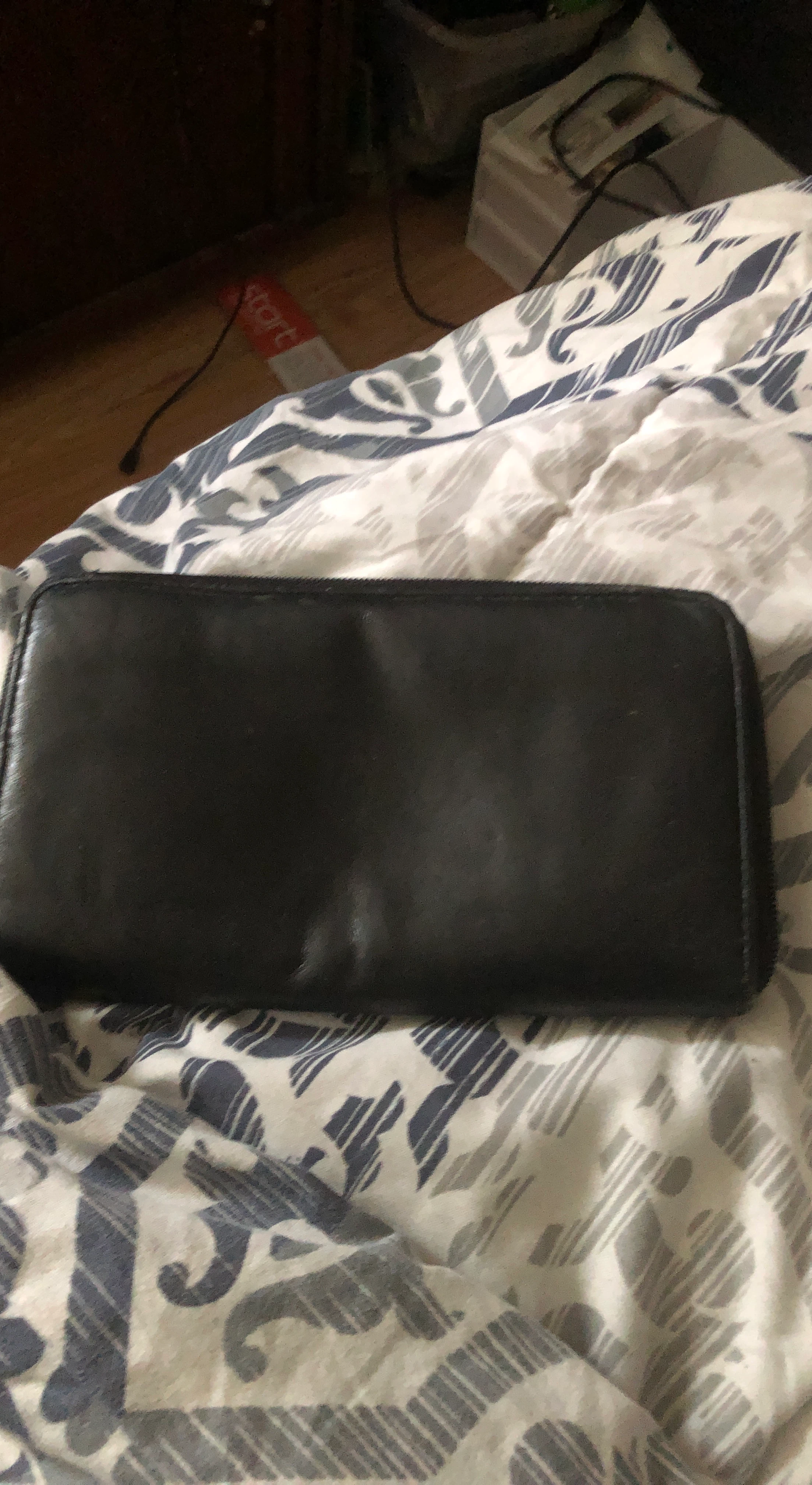 Black Leather Wallet
