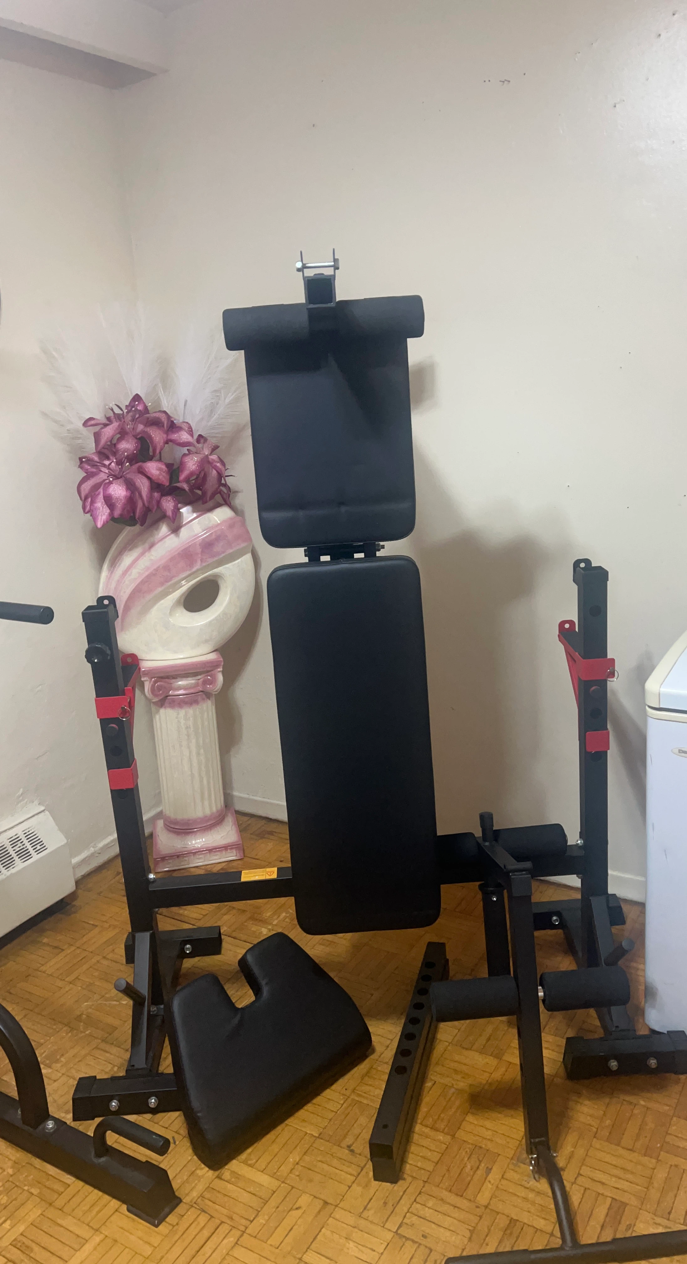 Bongkim Adjustable Weight Bench and Squat Rack