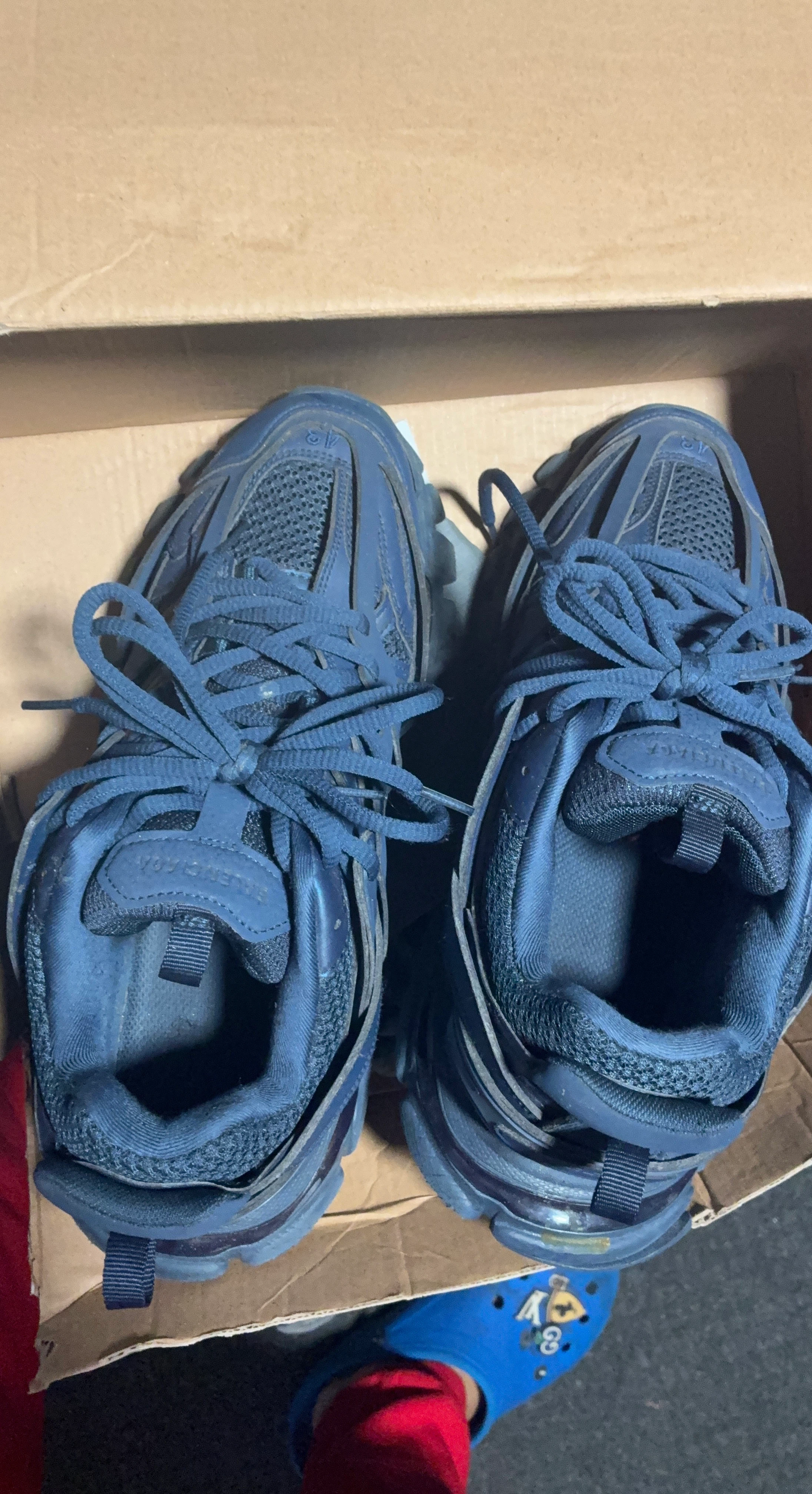 Balenciaga Track Sneakers Navy