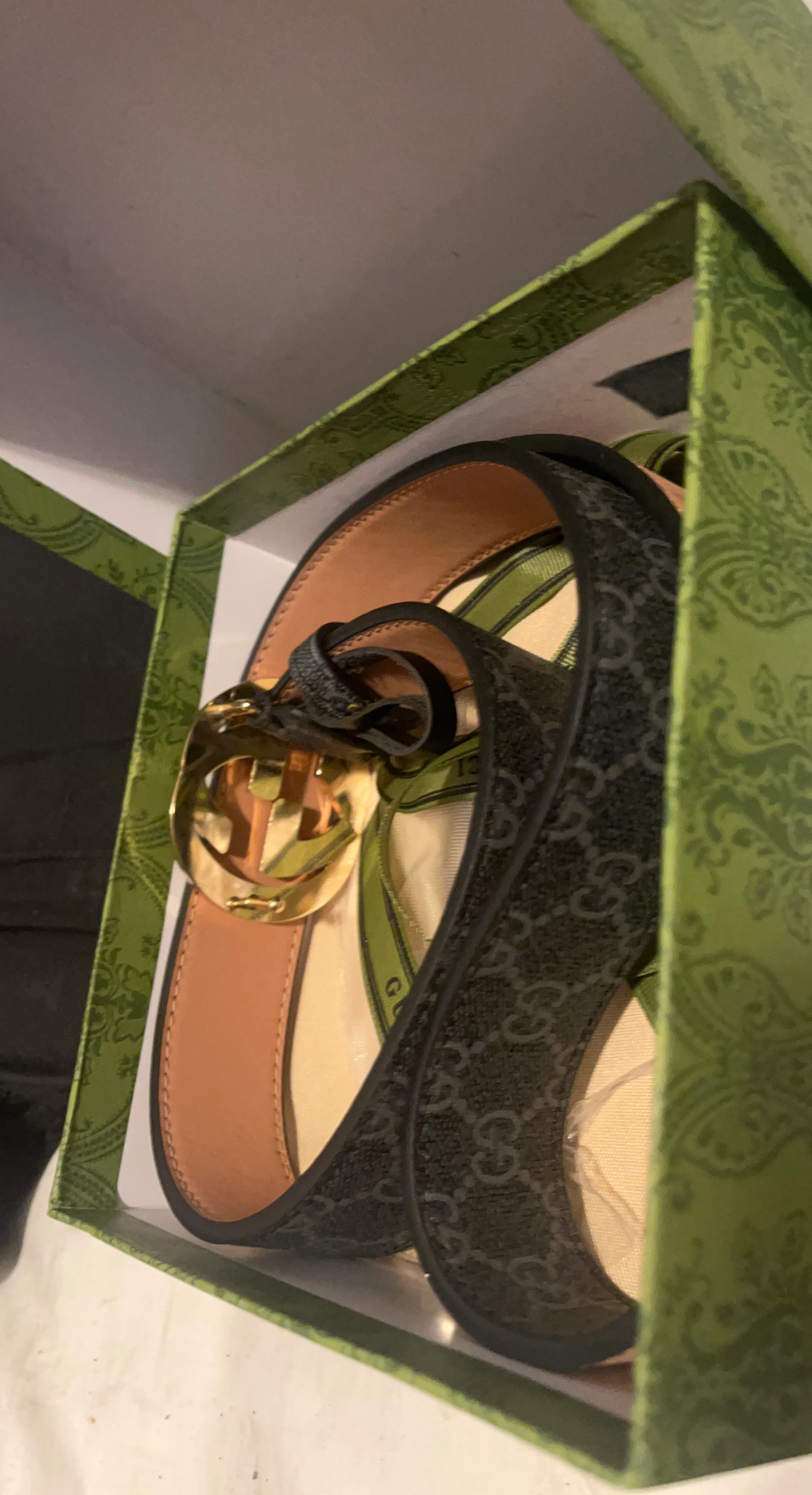 Gucci GG Supreme Belt