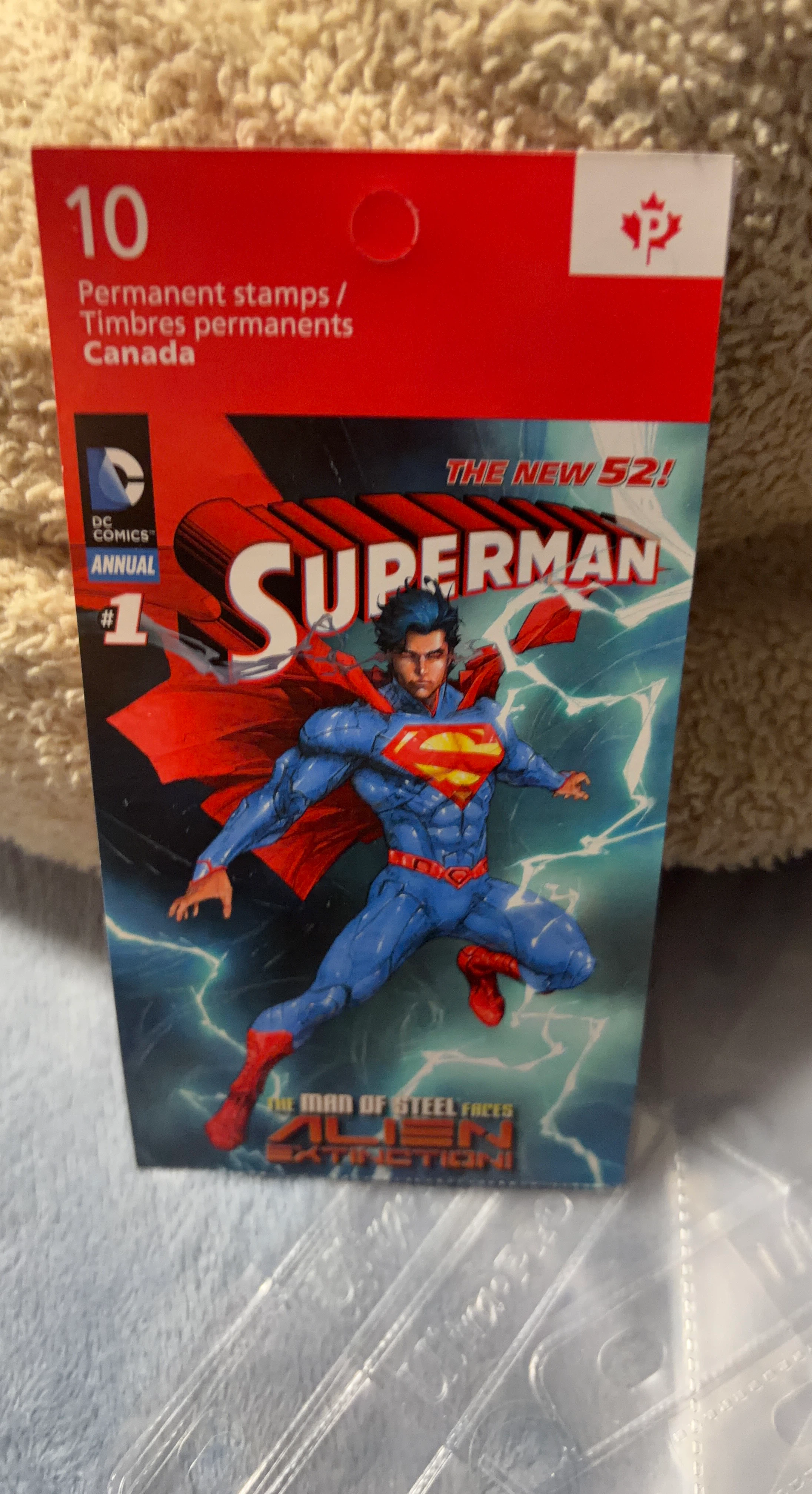 DC Comics Superman The New 52 Permanent Stamps