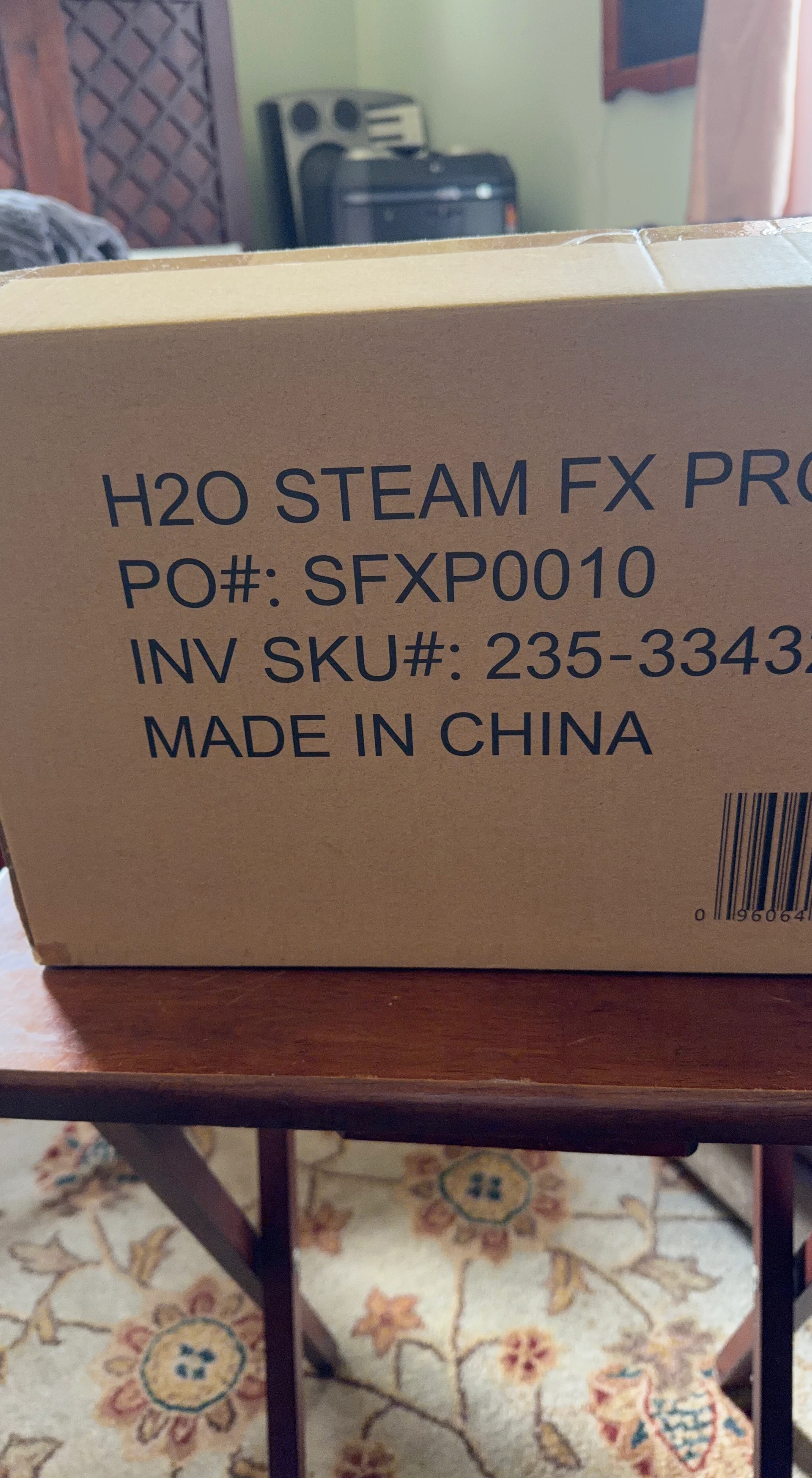 H2O Steam FX Pro Steamer