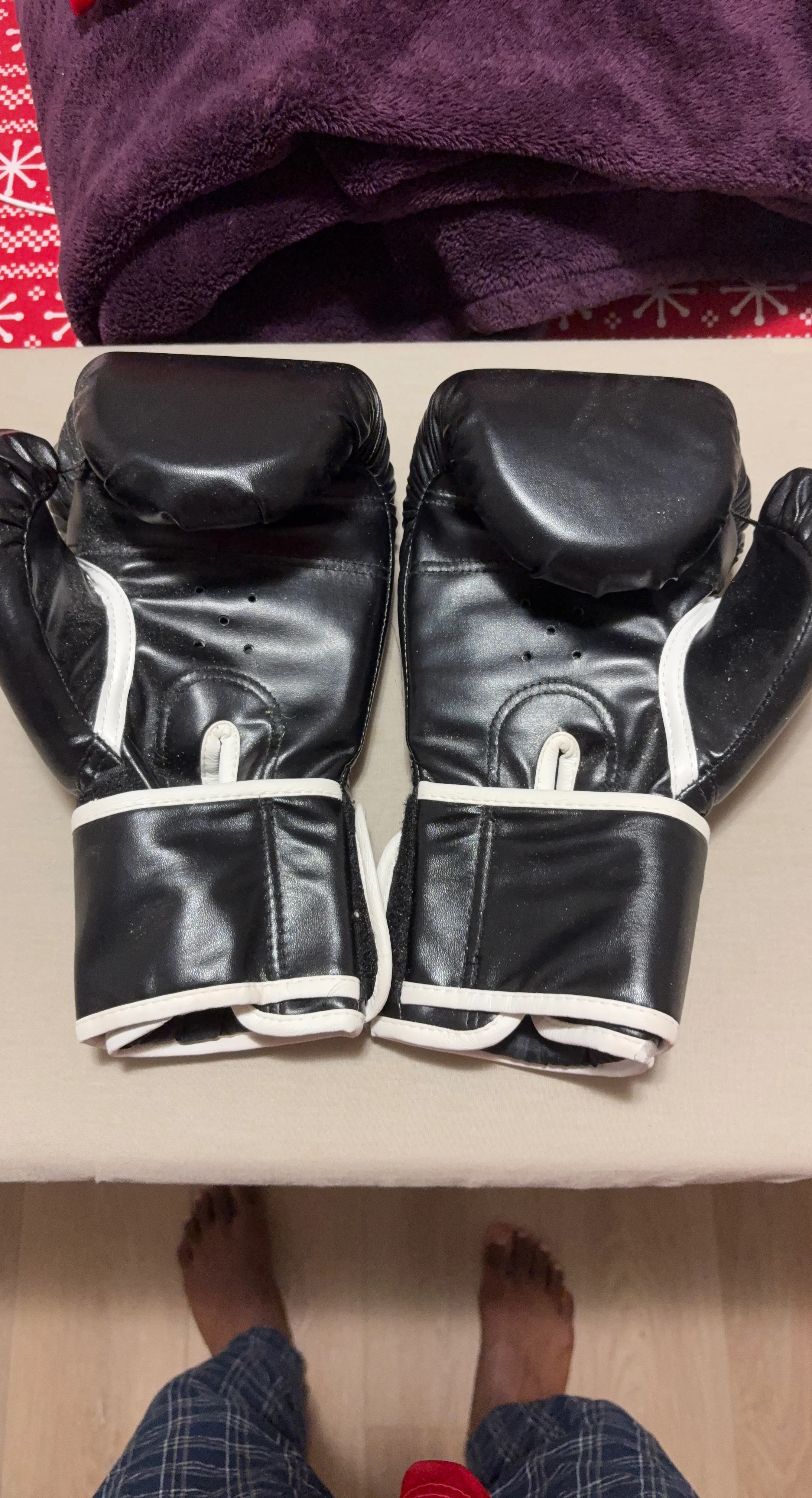 Black Boxing Gloves