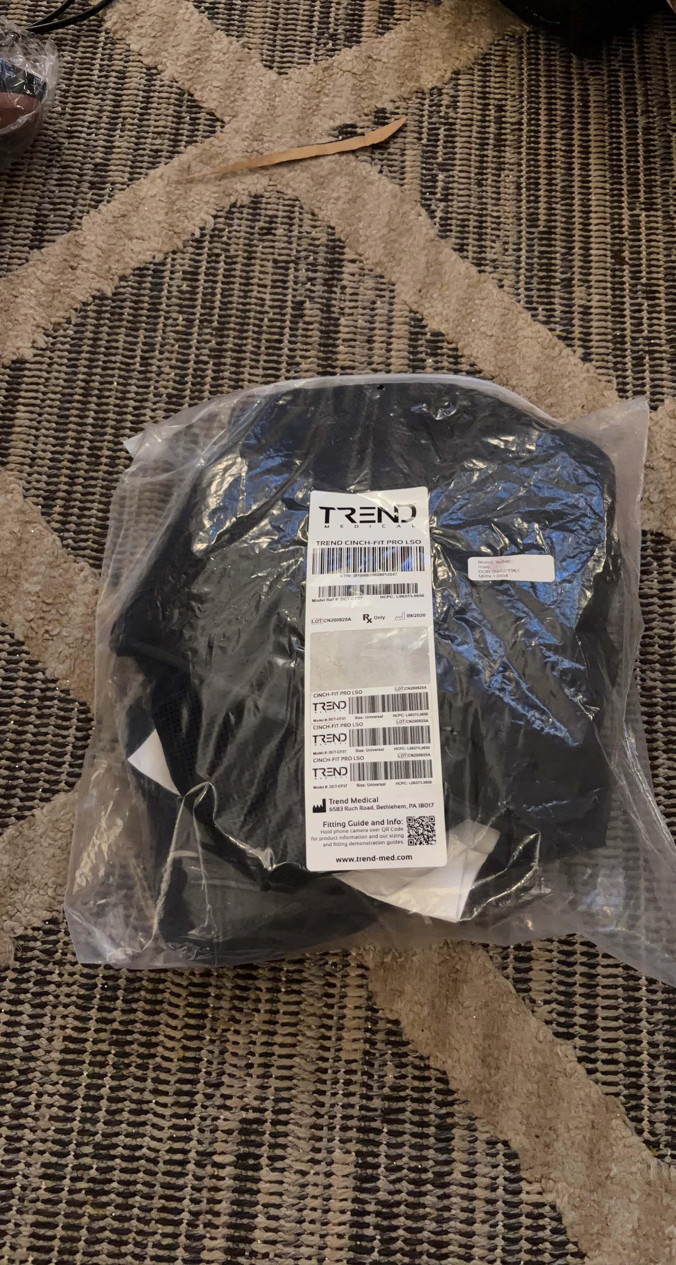 Trend Medical Cinch-Fit Pro LSO