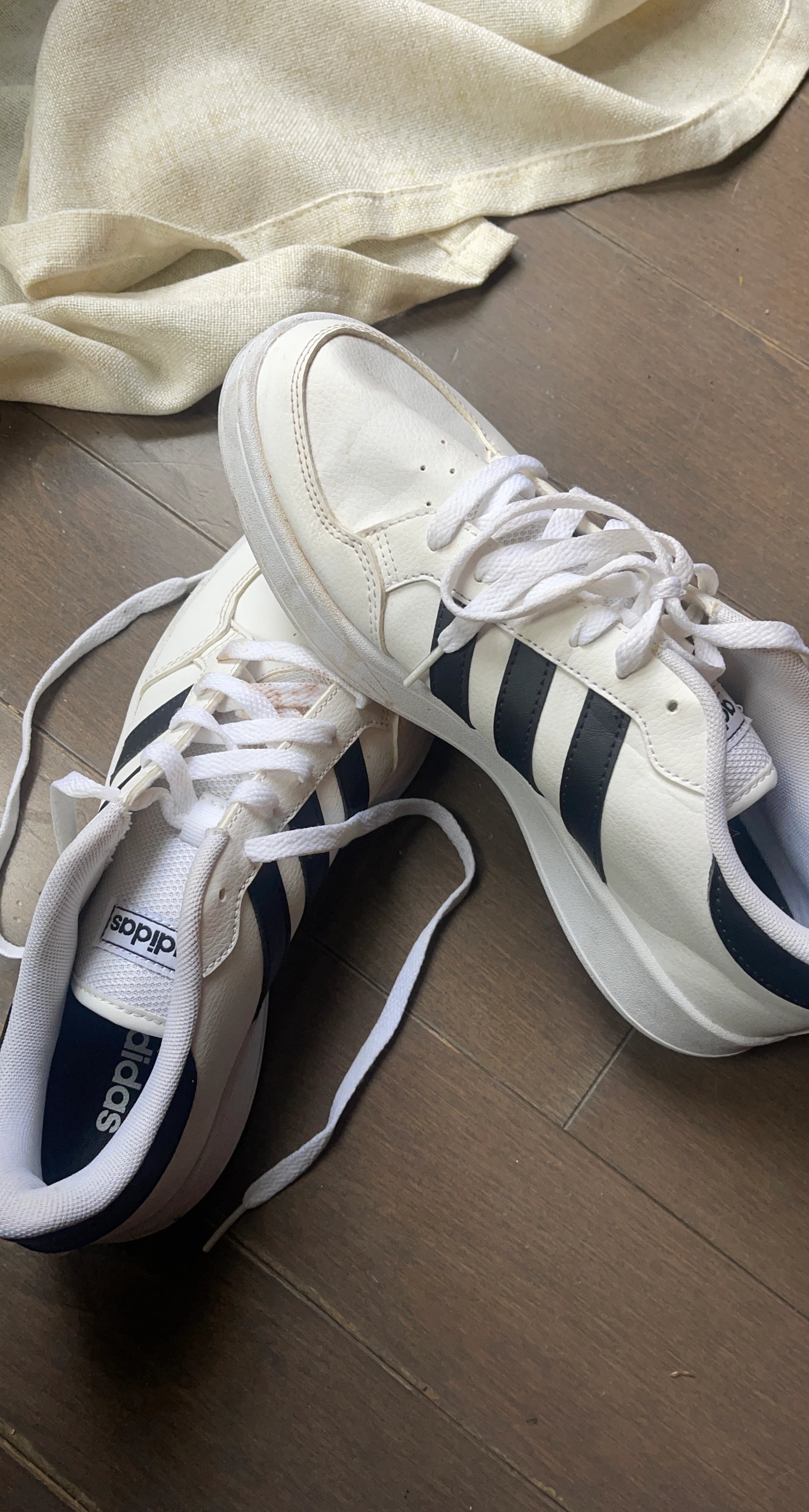 Adidas White Sneakers