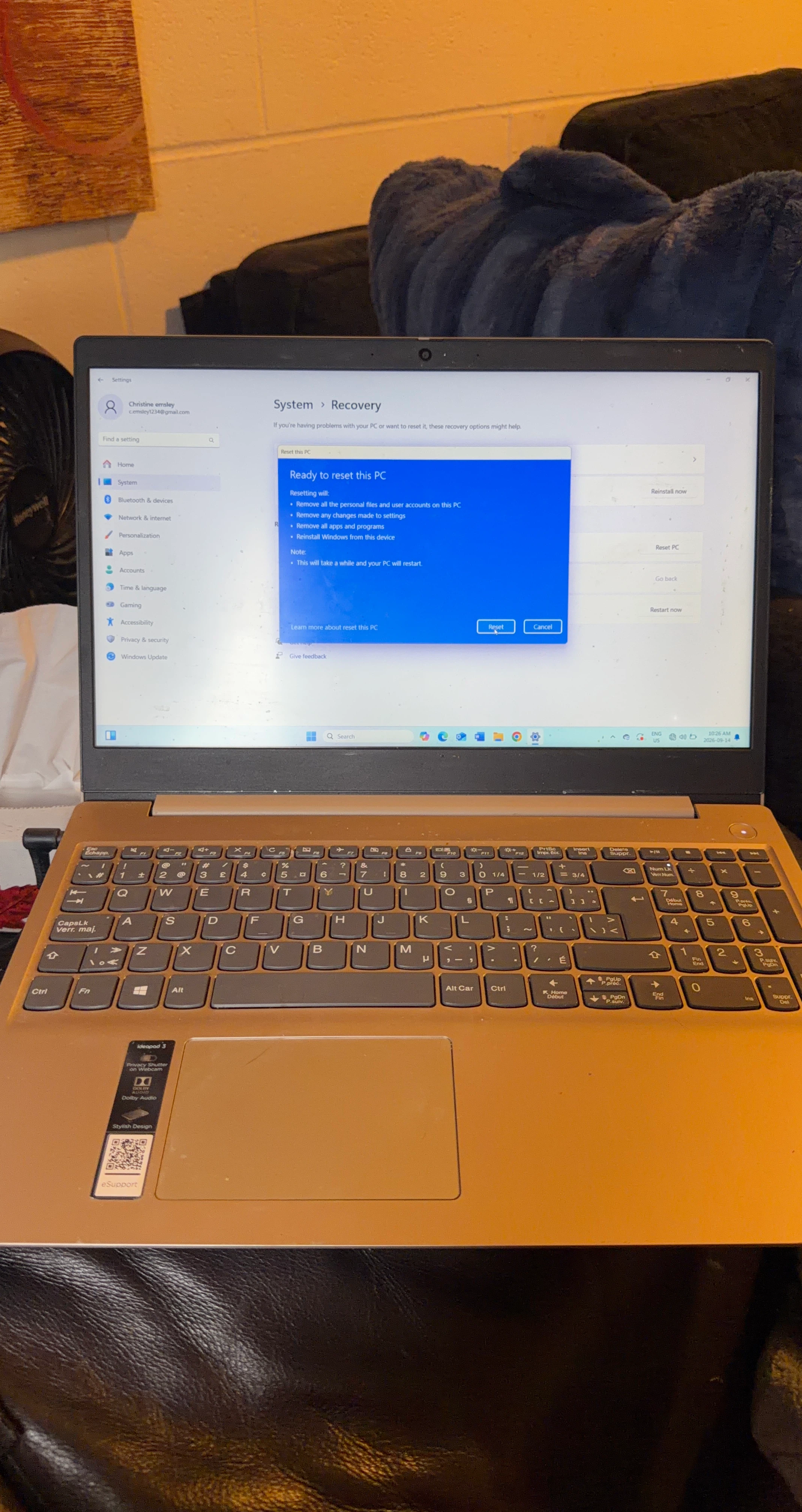 Lenovo Ideapad 3 Laptop