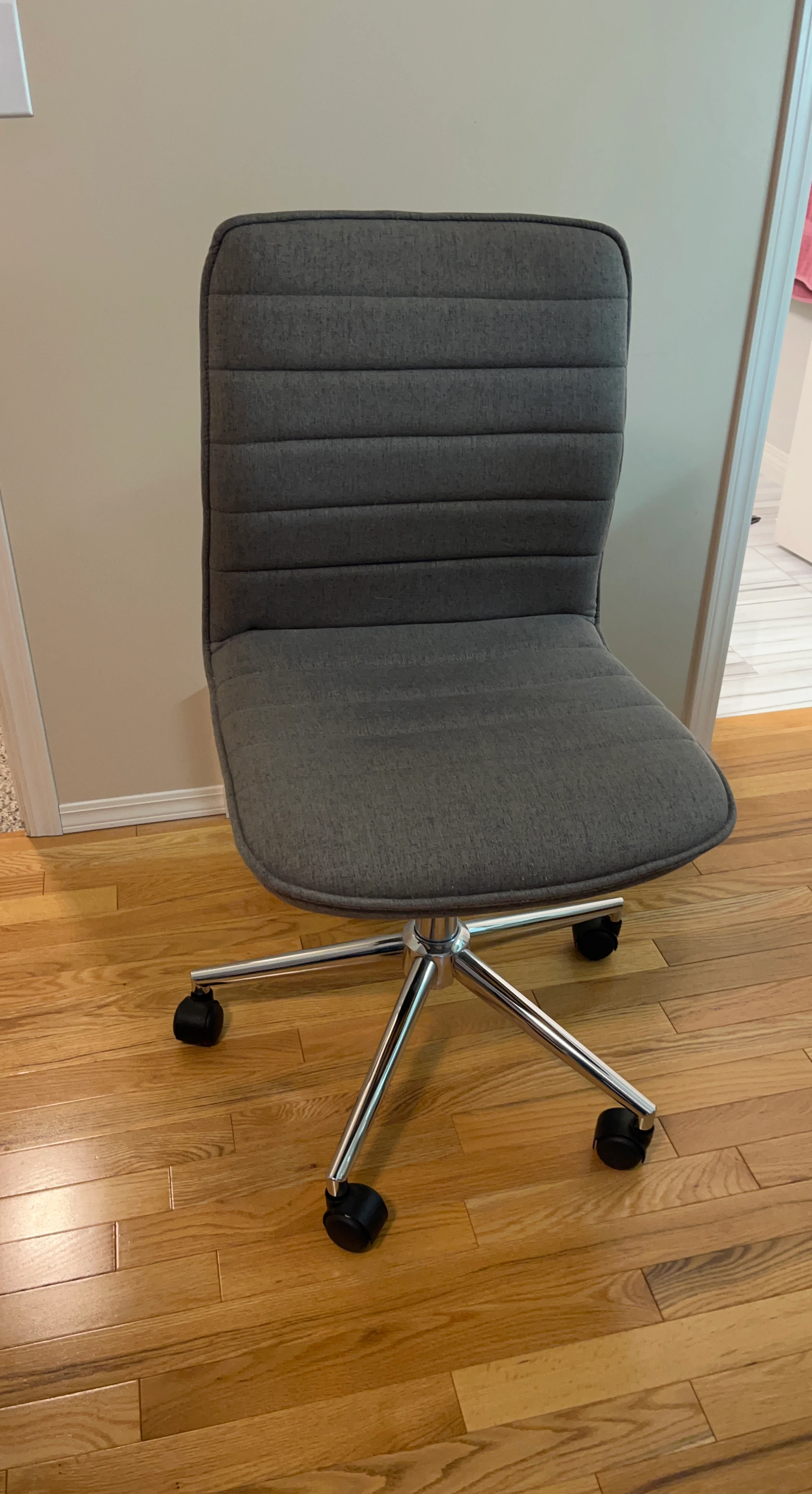 Grey Fabric Office Chair