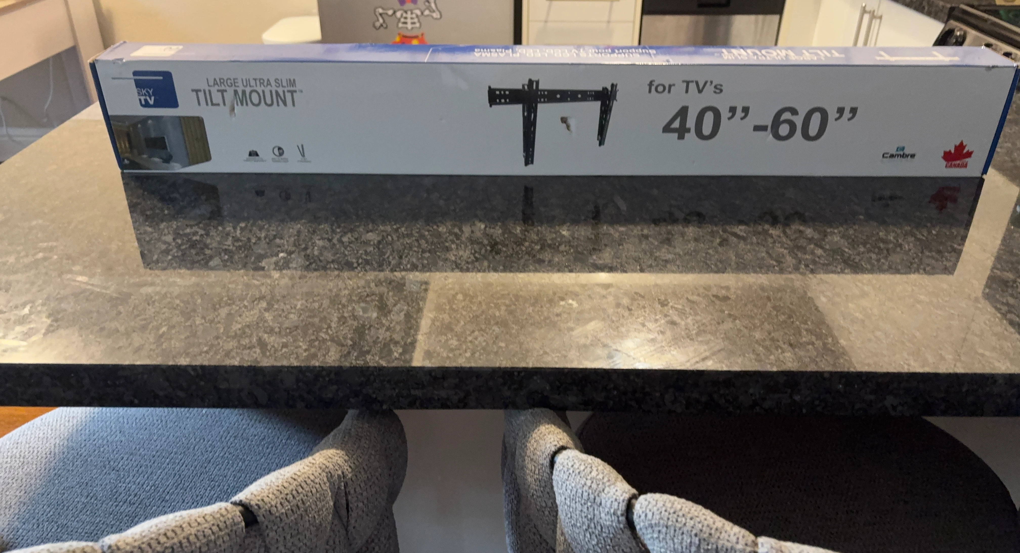 Sky TV Large Ultra Slim Tilt Mount 40-60 inch