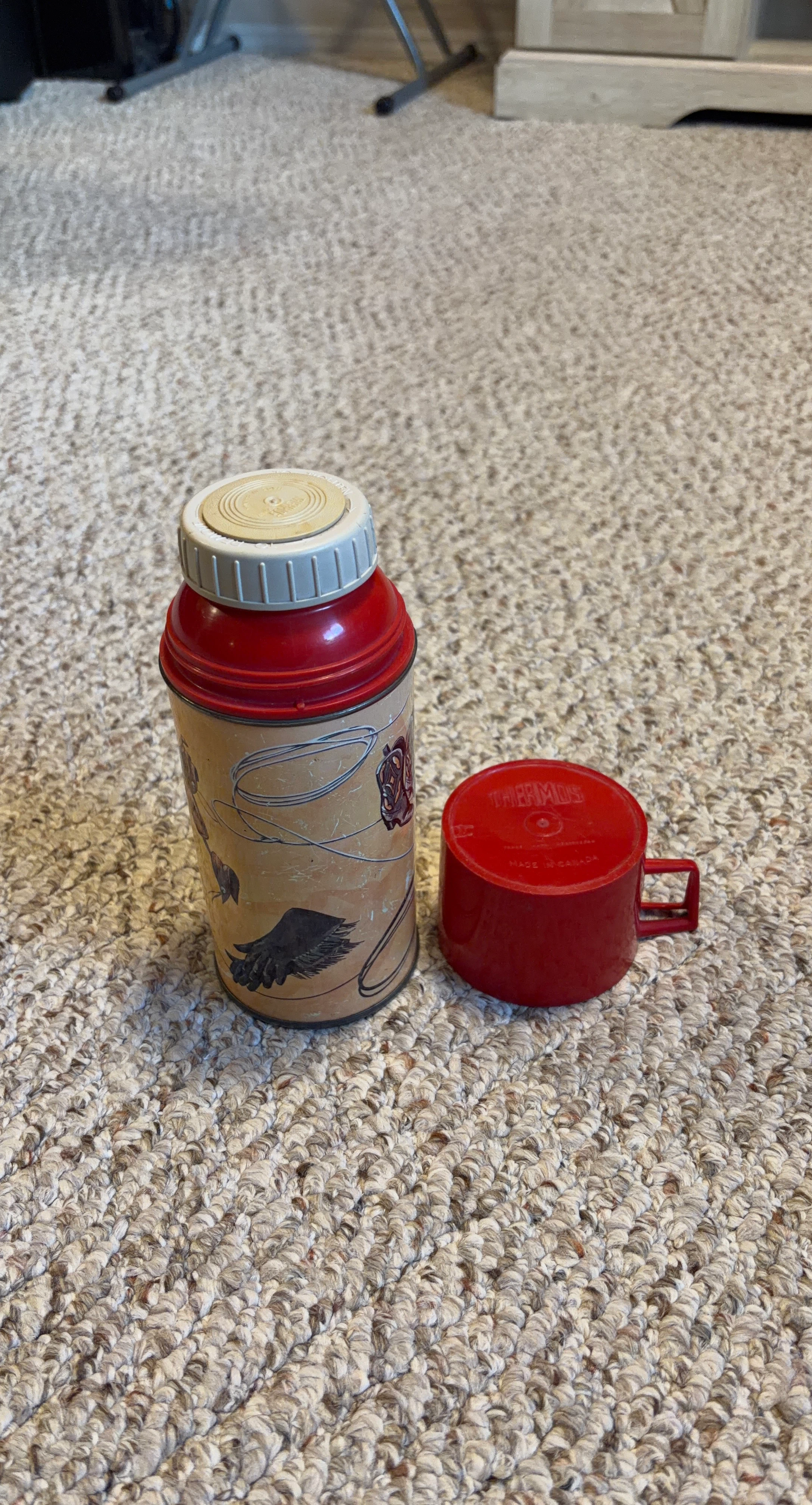 Vintage Thermos Brand Flask