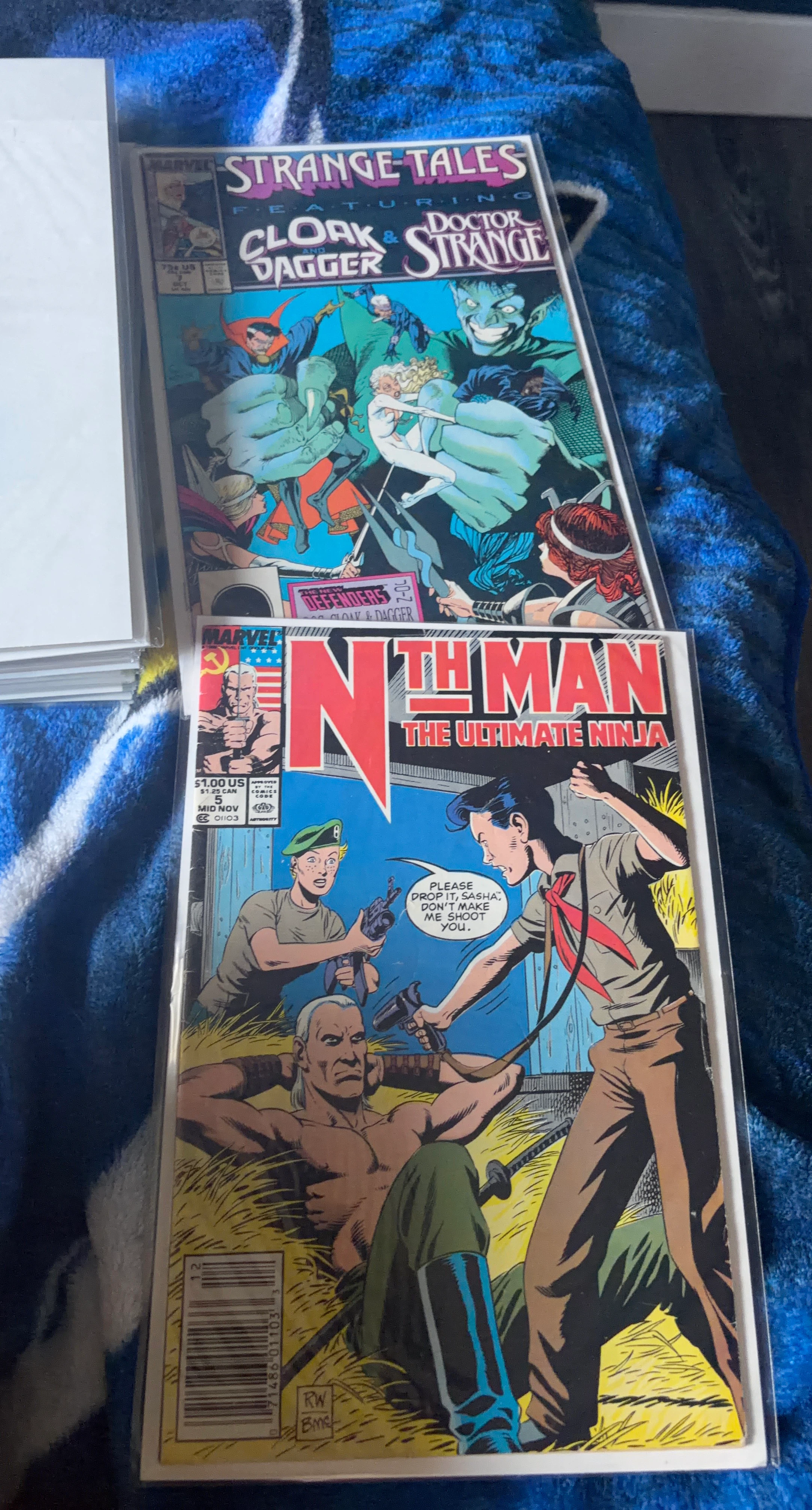 Strange Tales and Nth Man Comic Books