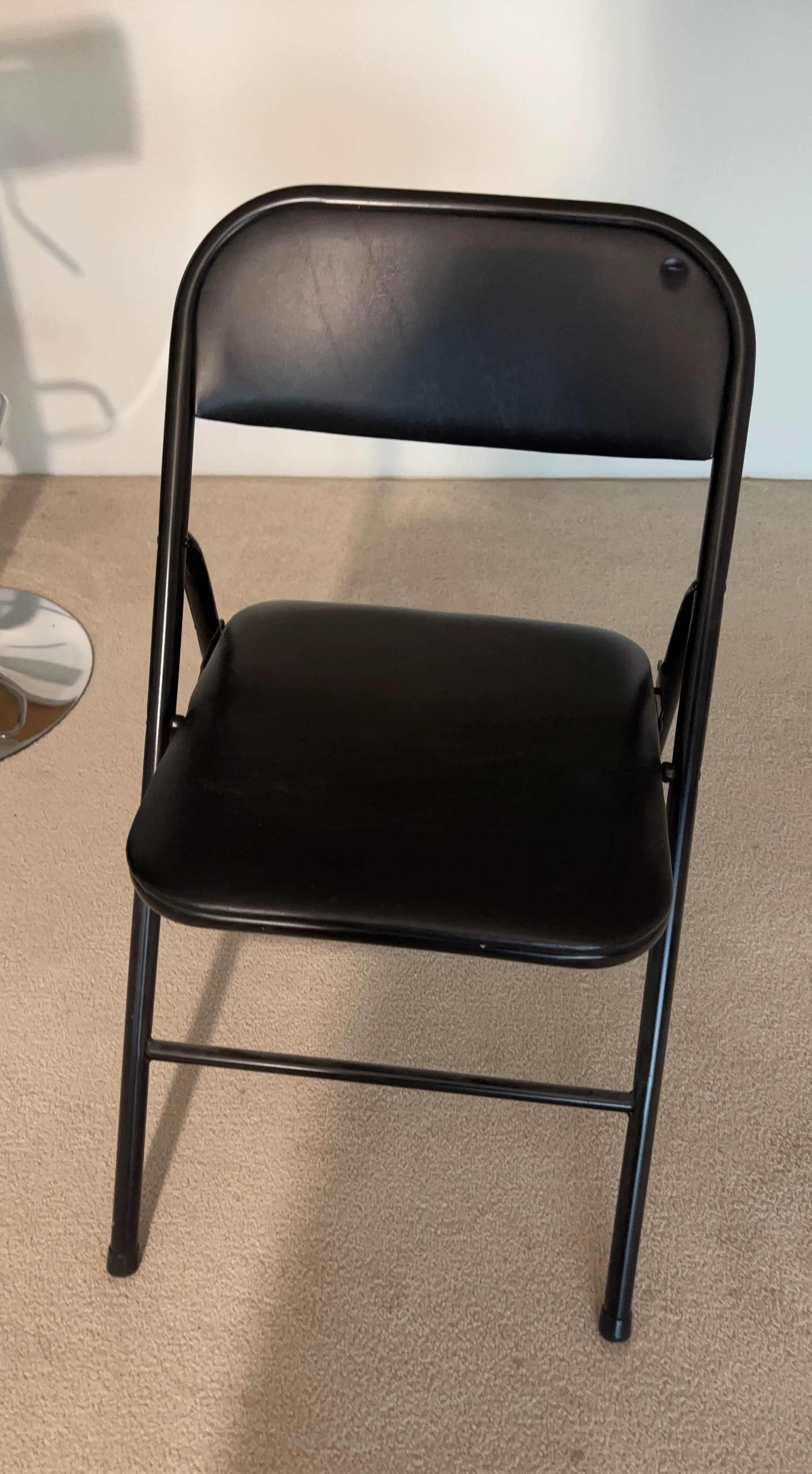 Black Folding Chair
