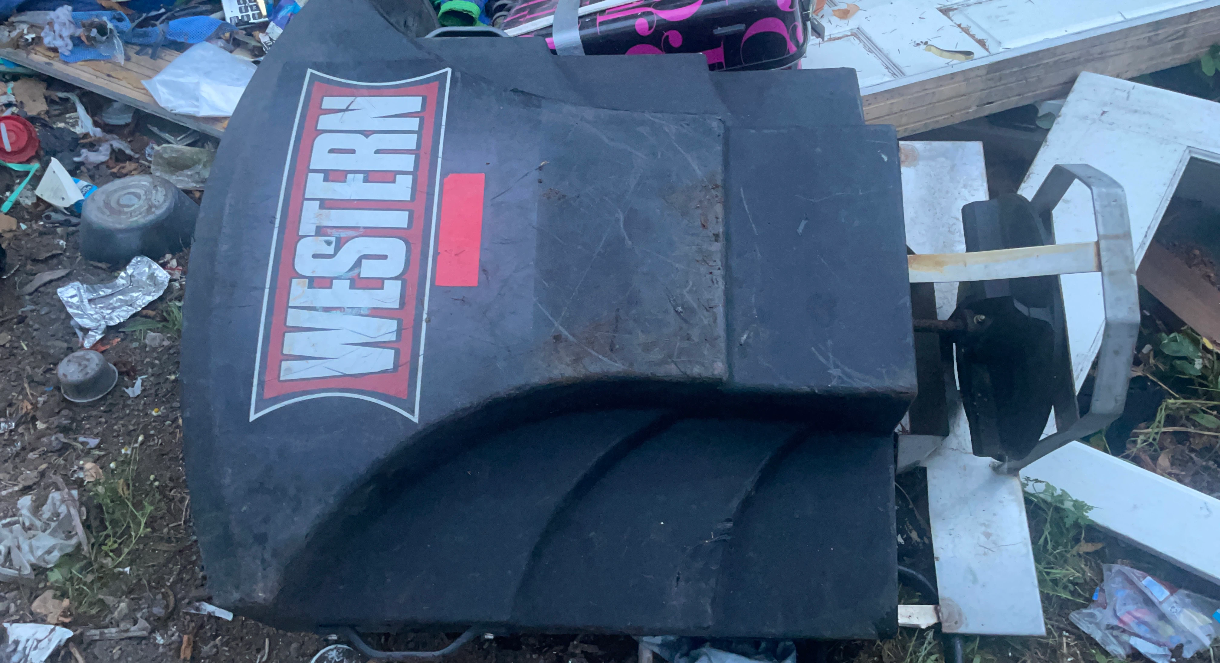 Western Snow Plow Blade