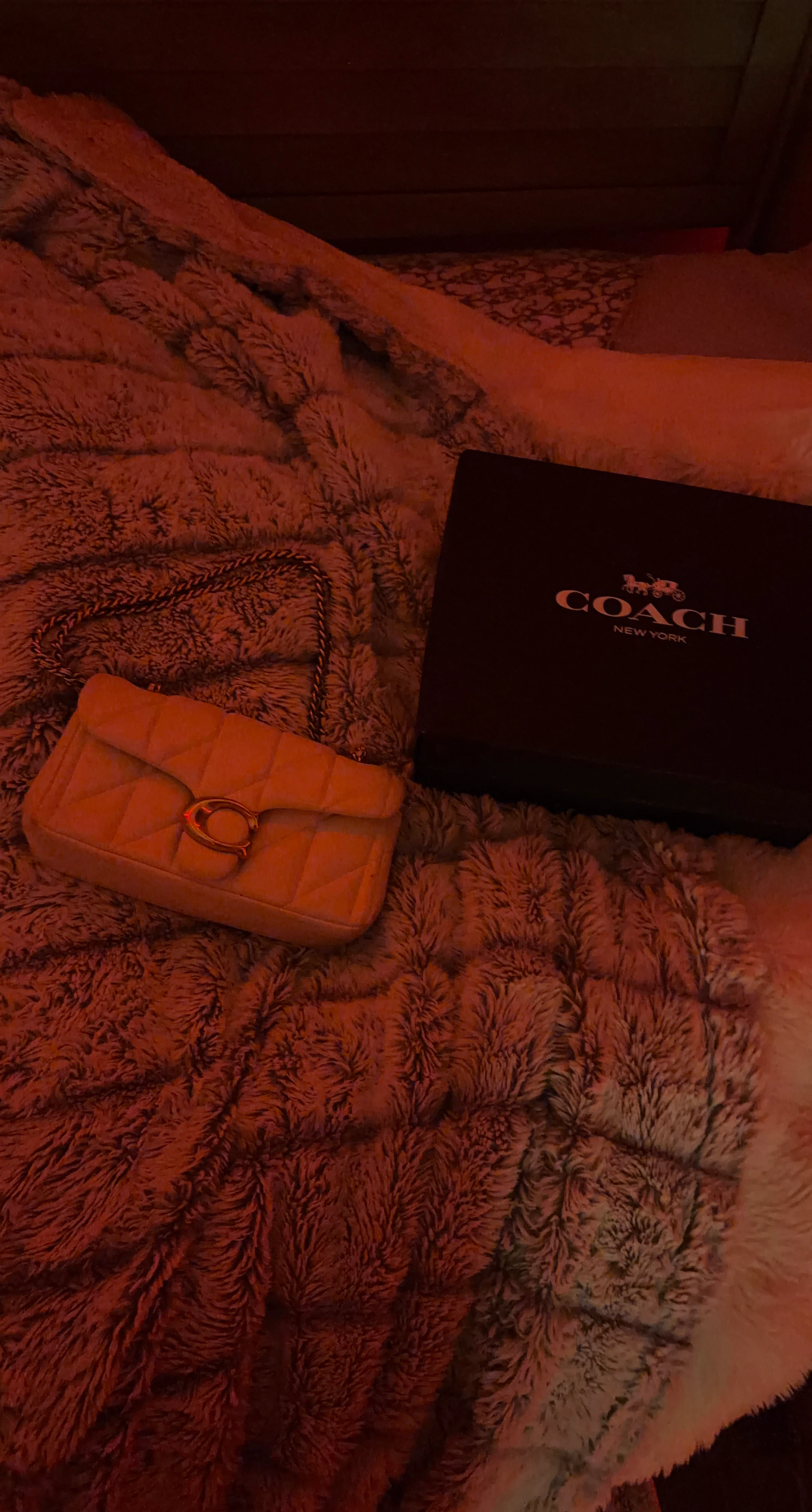 Coach Quilted Tabby Shoulder Bag