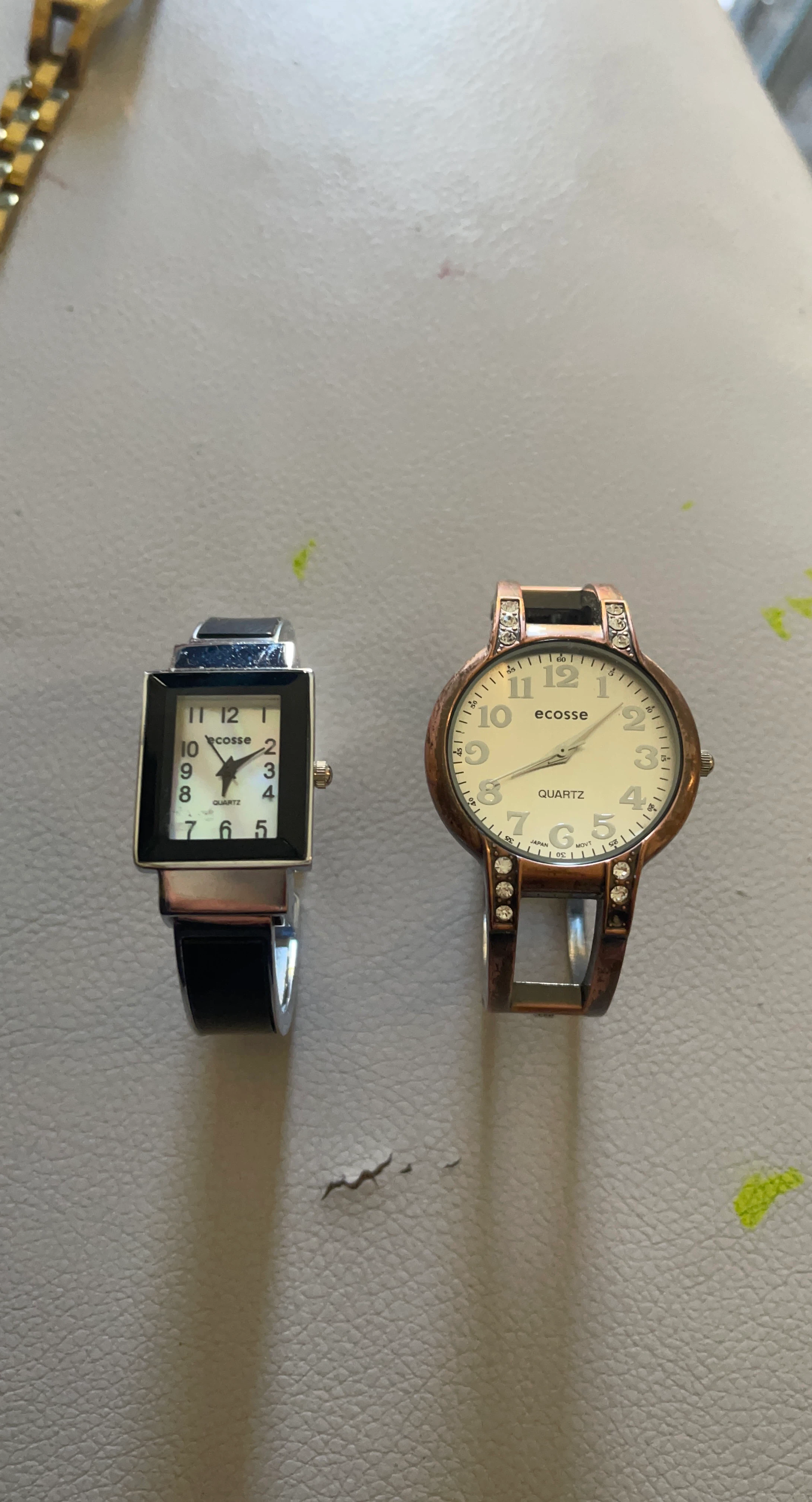 Two Ecosse Quartz Watches