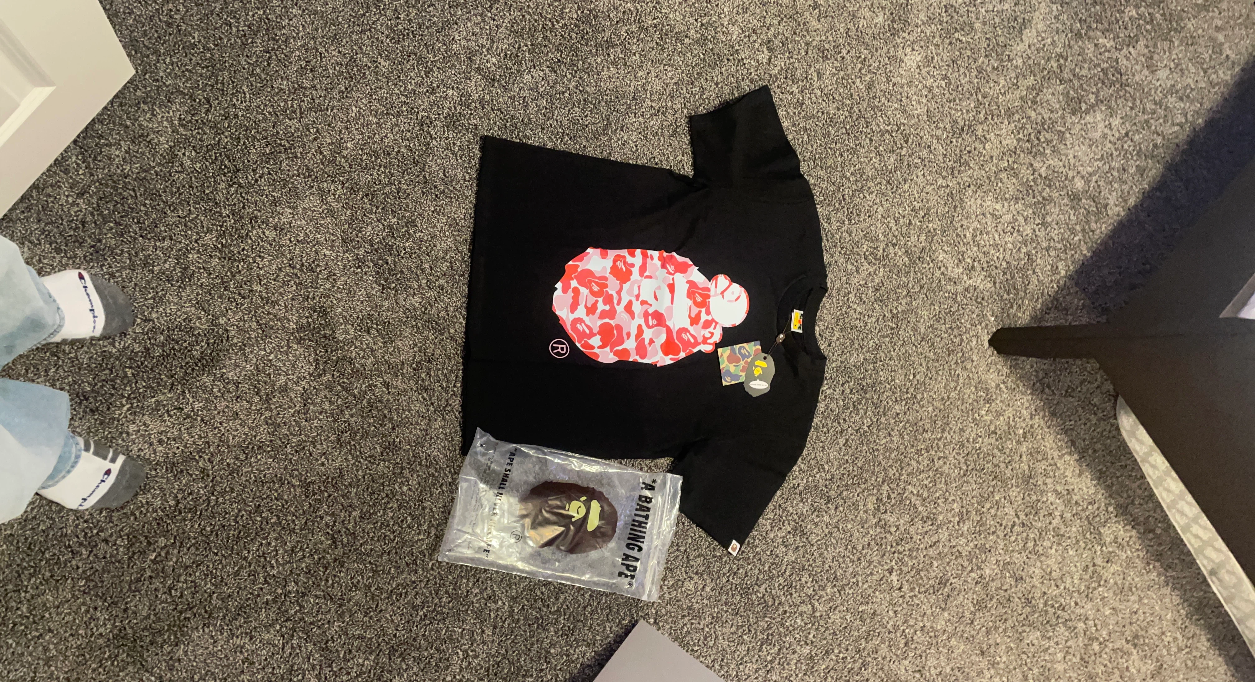 A Bathing Ape Black T-Shirt