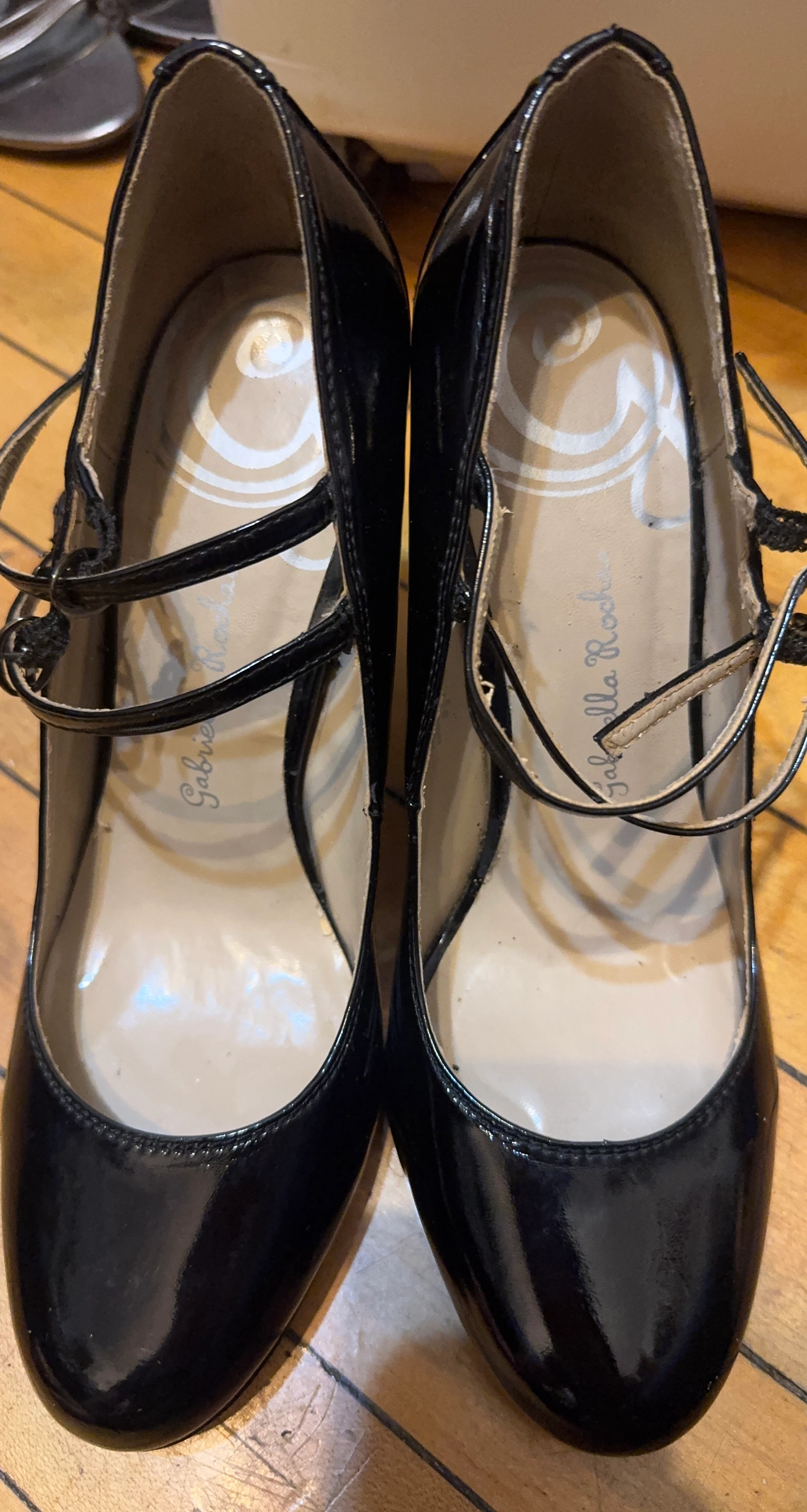 Gabriella Rocha Black Mary Jane Heels