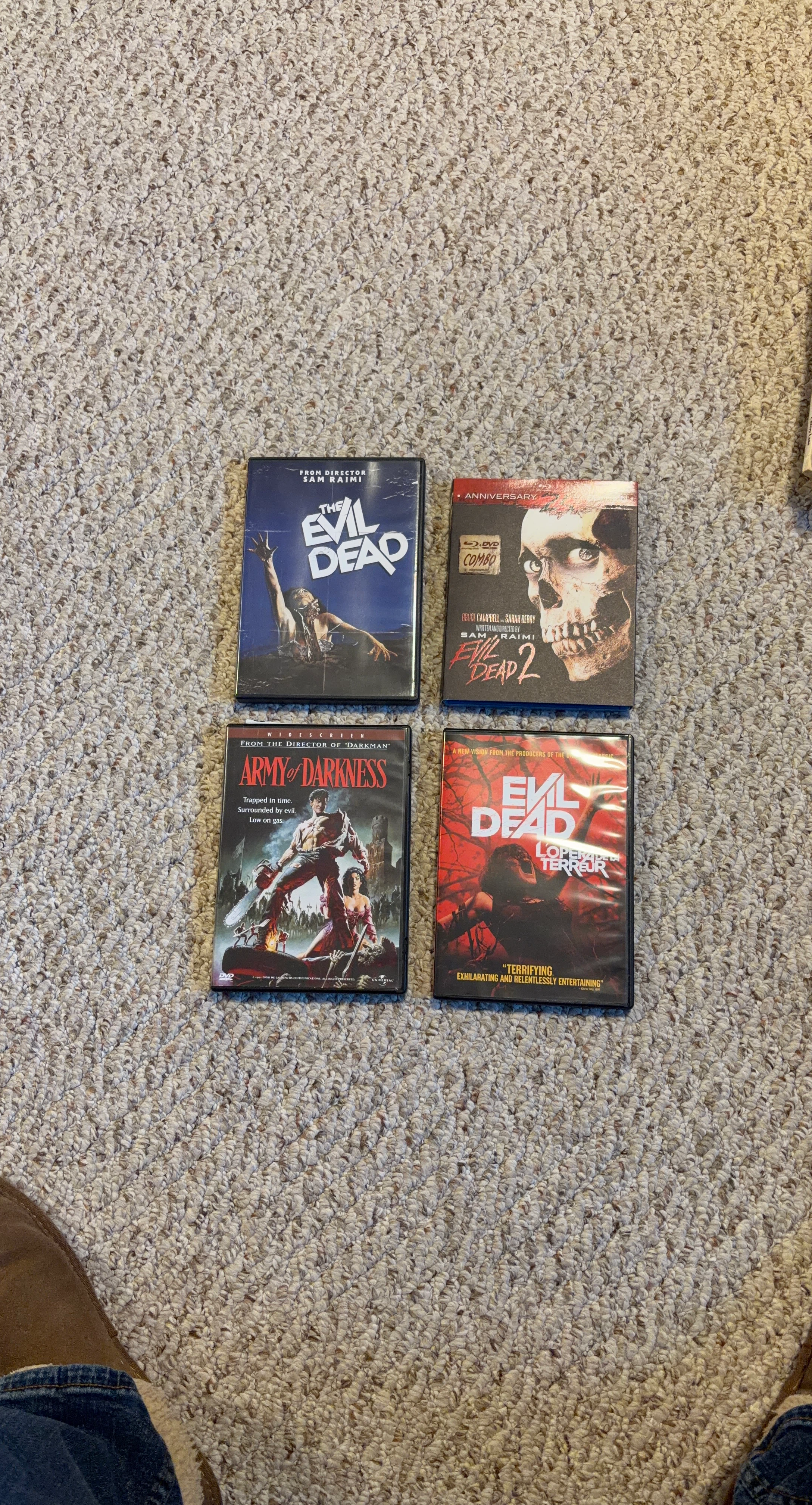 Evil Dead Horror Movie DVD Collection
