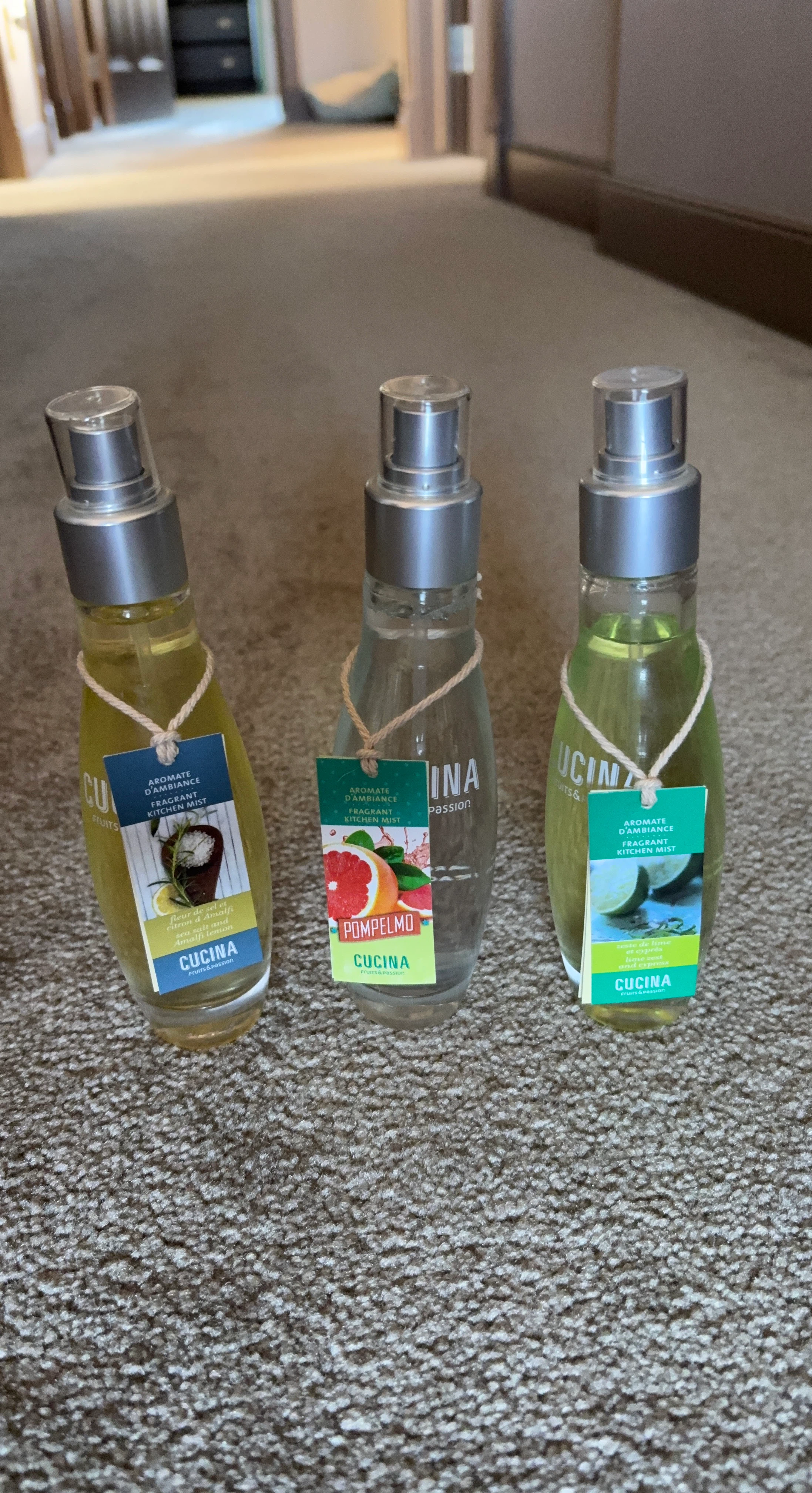 Cucina Fruits & Passion Fragrant Kitchen Mist Set