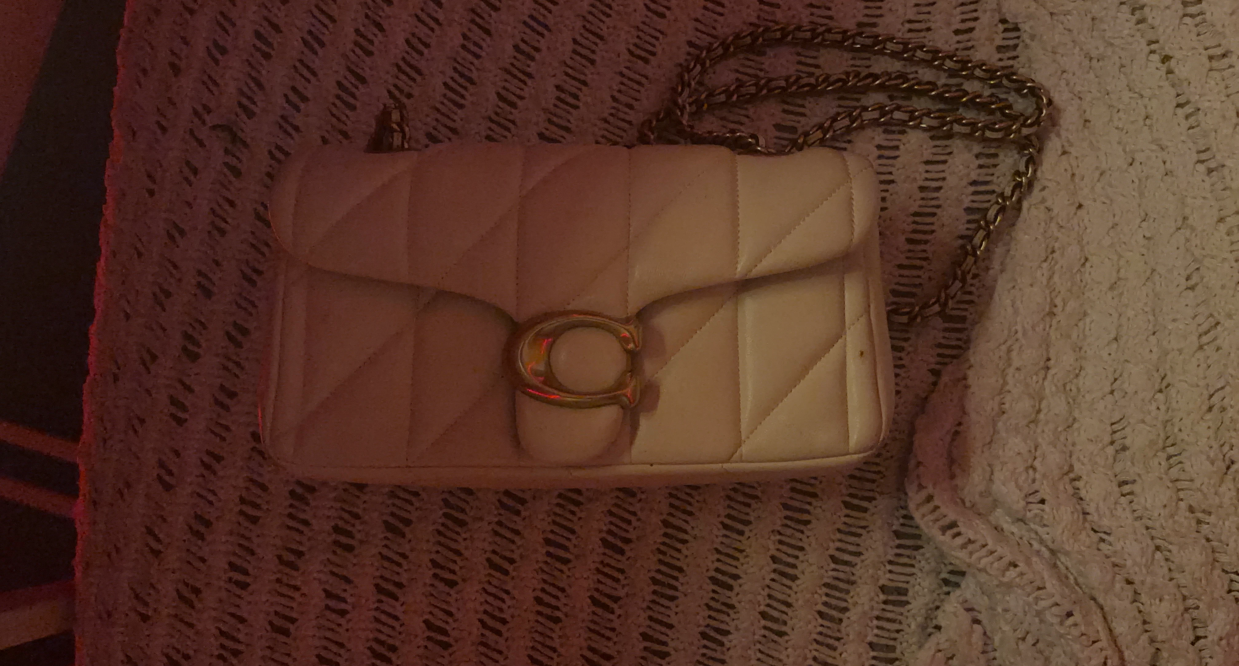 Coach Quilted Leather Shoulder Bag