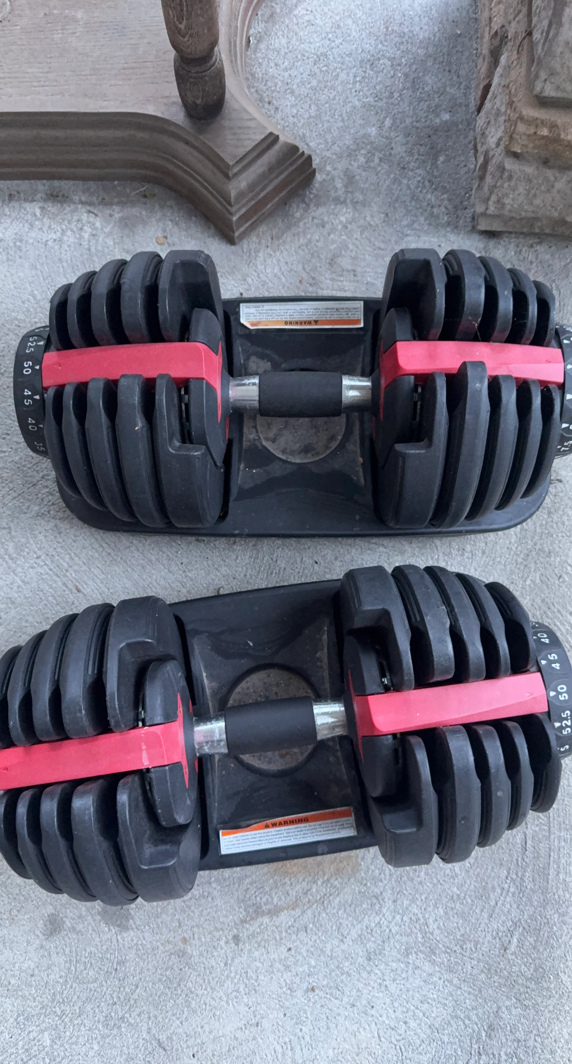 Adjustable Dumbbells Set