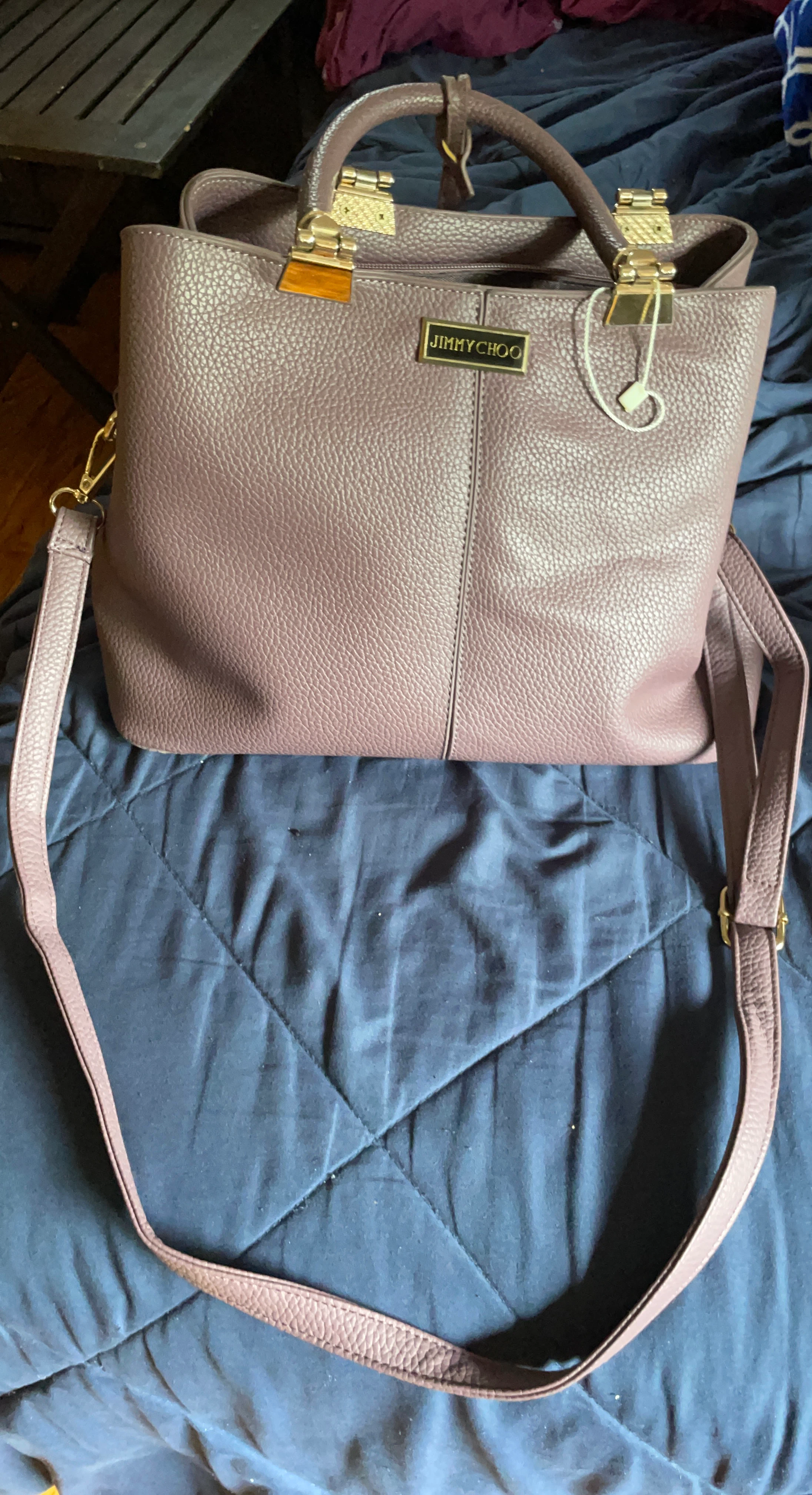 Jimmy Choo Style Mauve Handbag