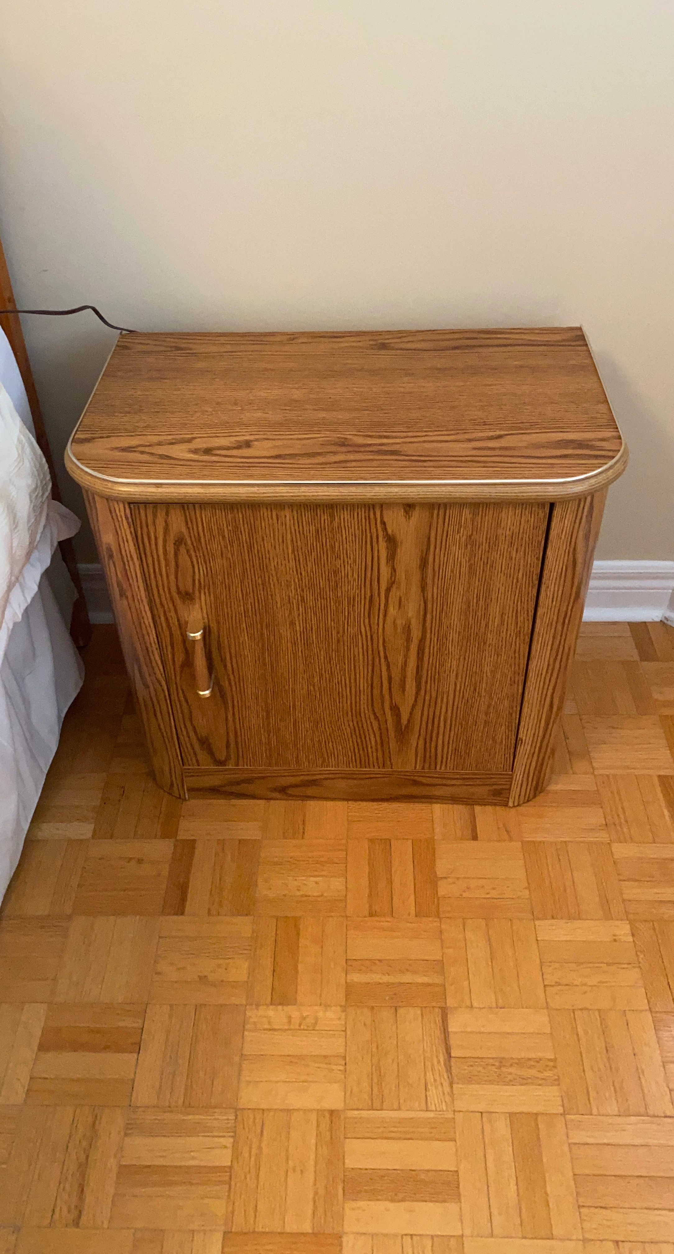 Oak Wood Nightstand