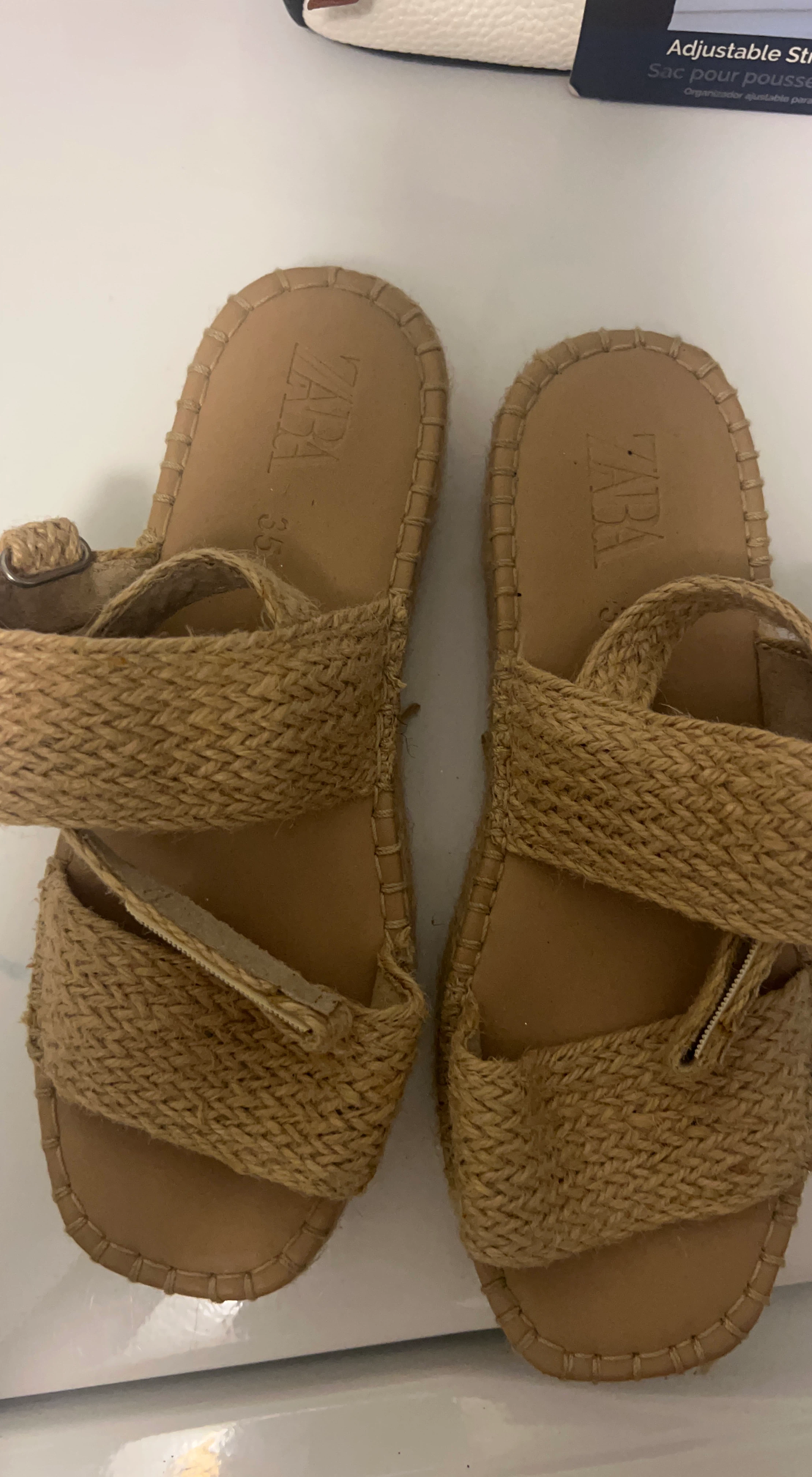 ZARA Woven Sandals