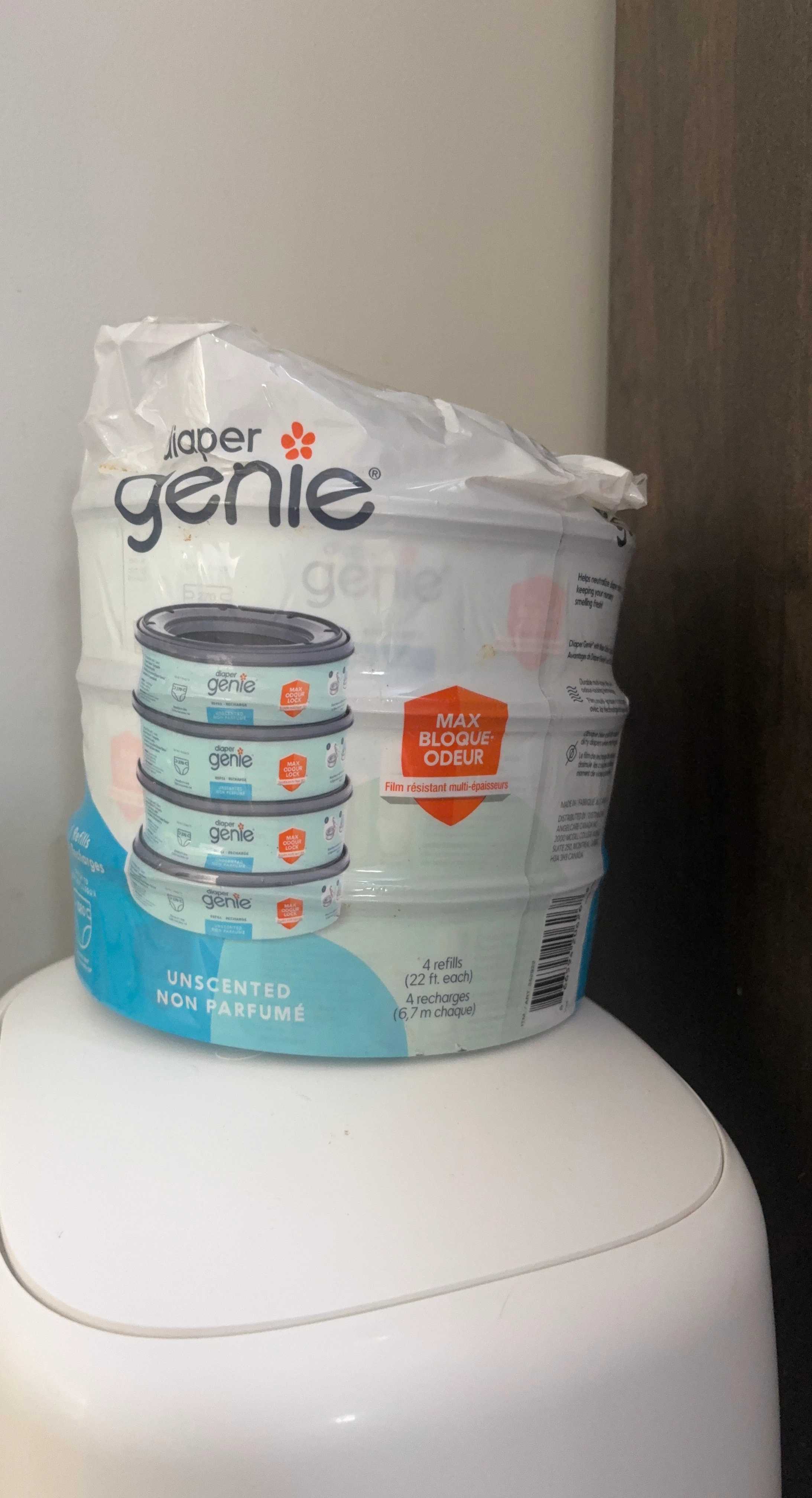 Diaper Genie Unscented Refills - 3Pack