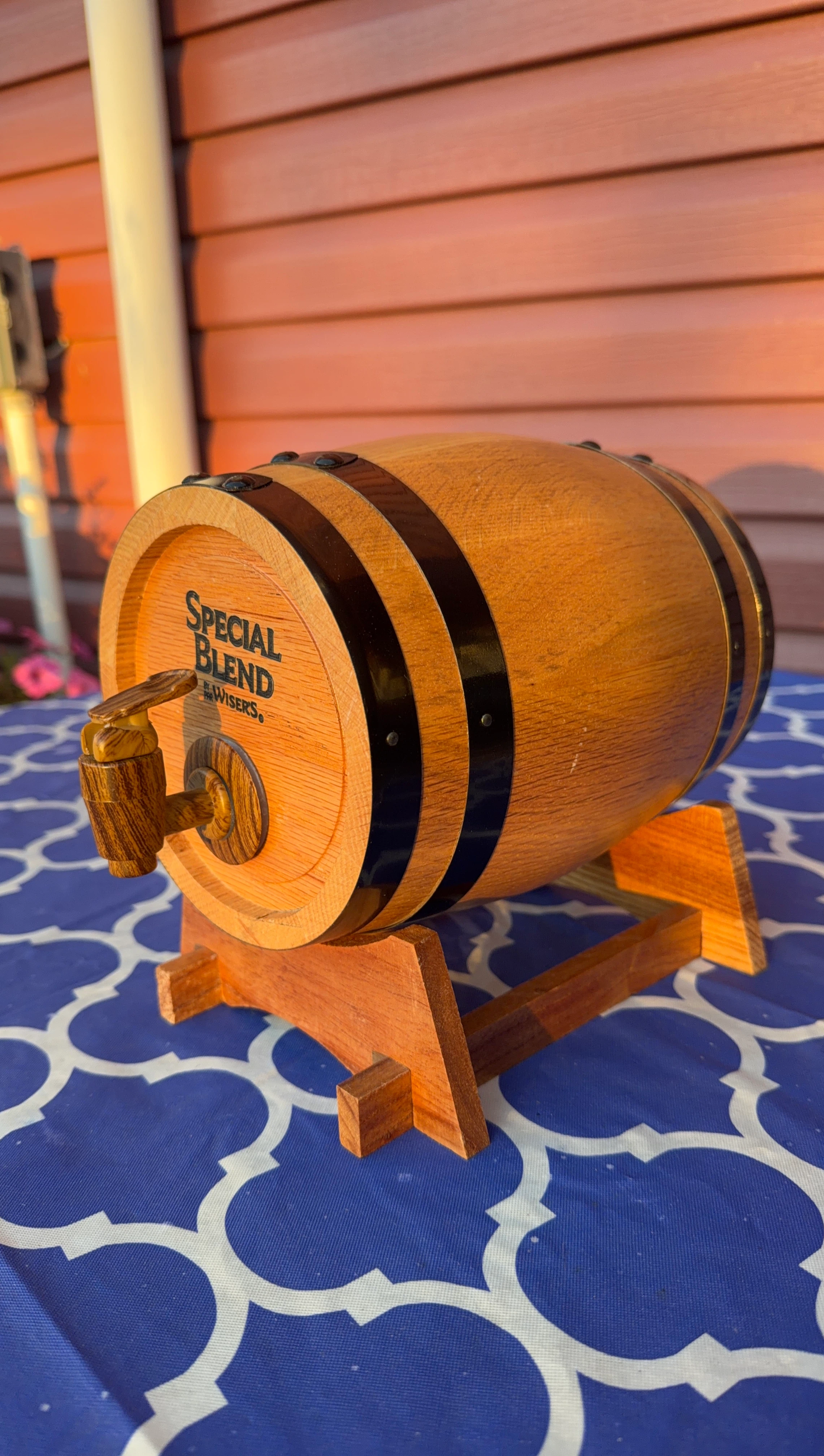 Wiser's Special Blend Wooden Barrel