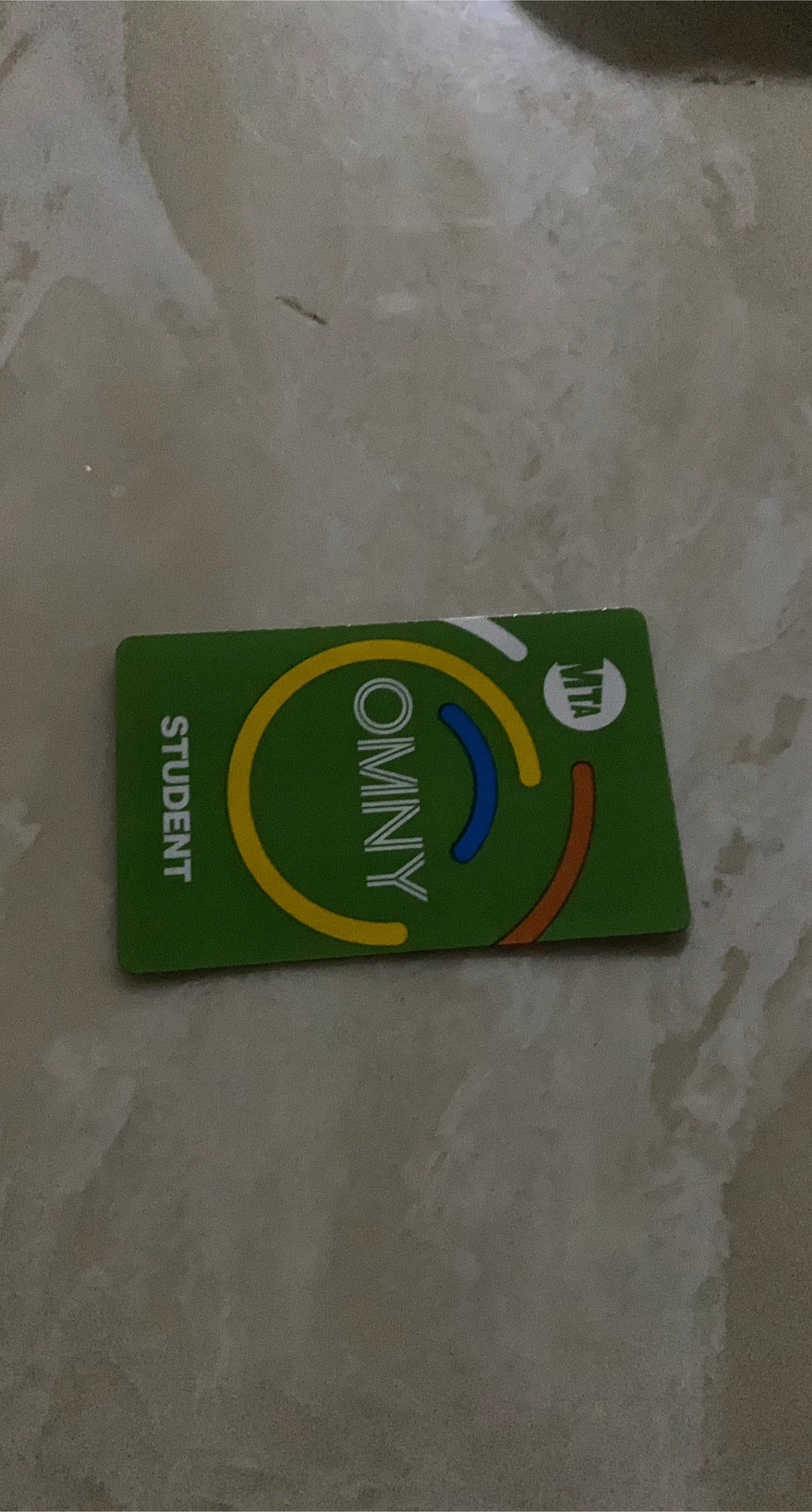 MTA OMNY Student Card