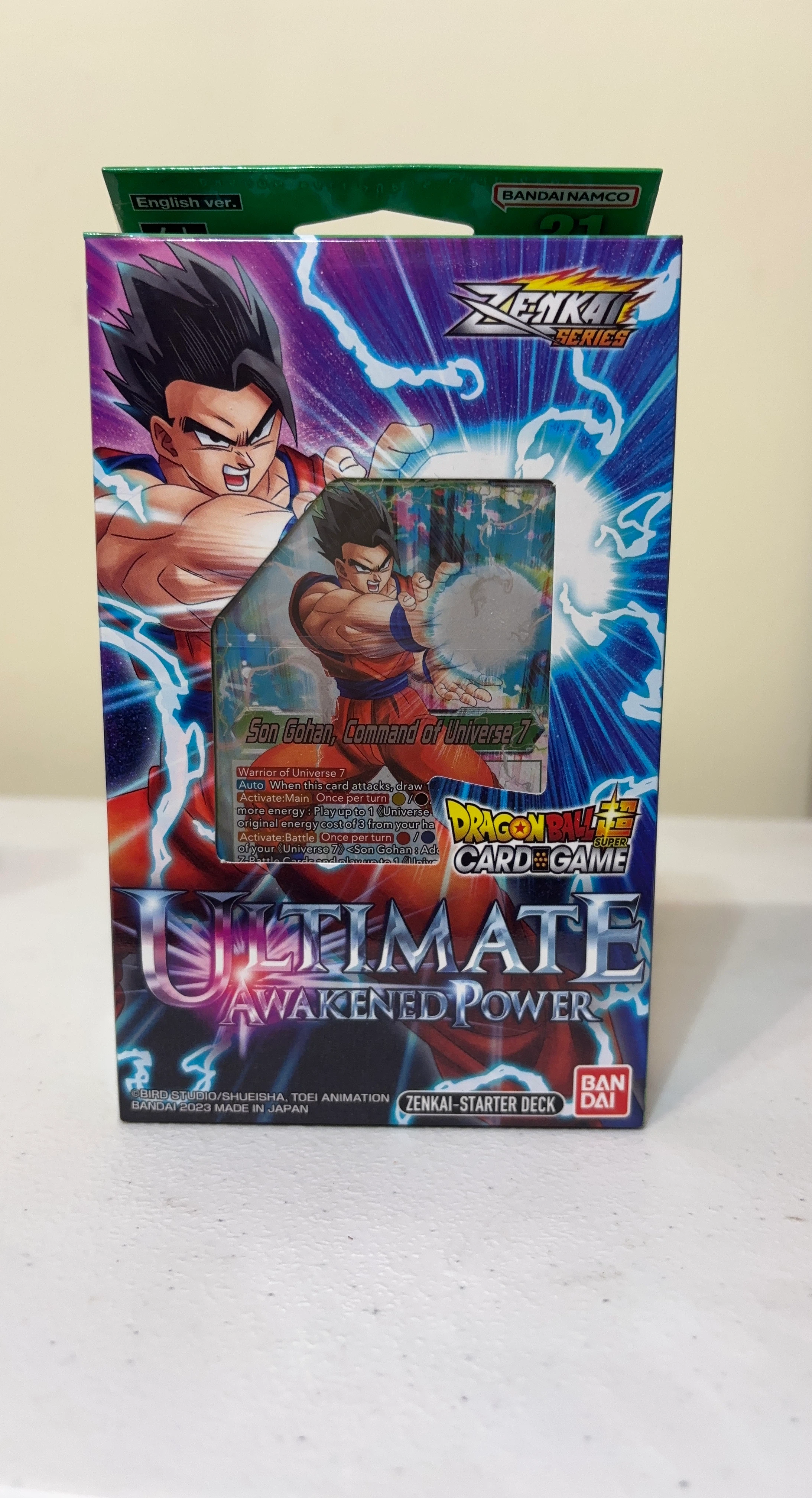 Dragon Ball Super Card Game Ultimate Awakened Power Starter
