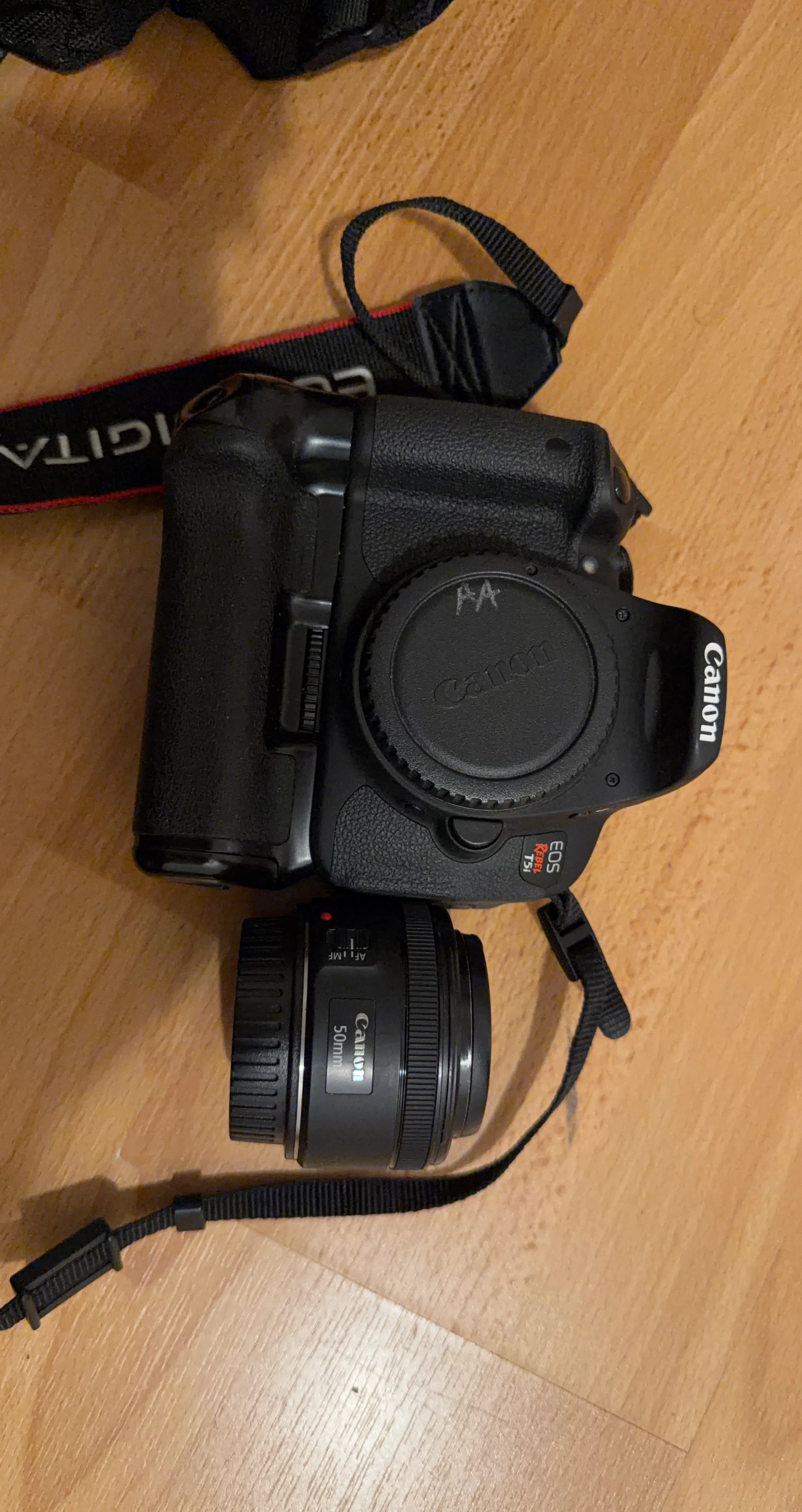 Canon EOS Rebel T5i Camera with 50mm Lens