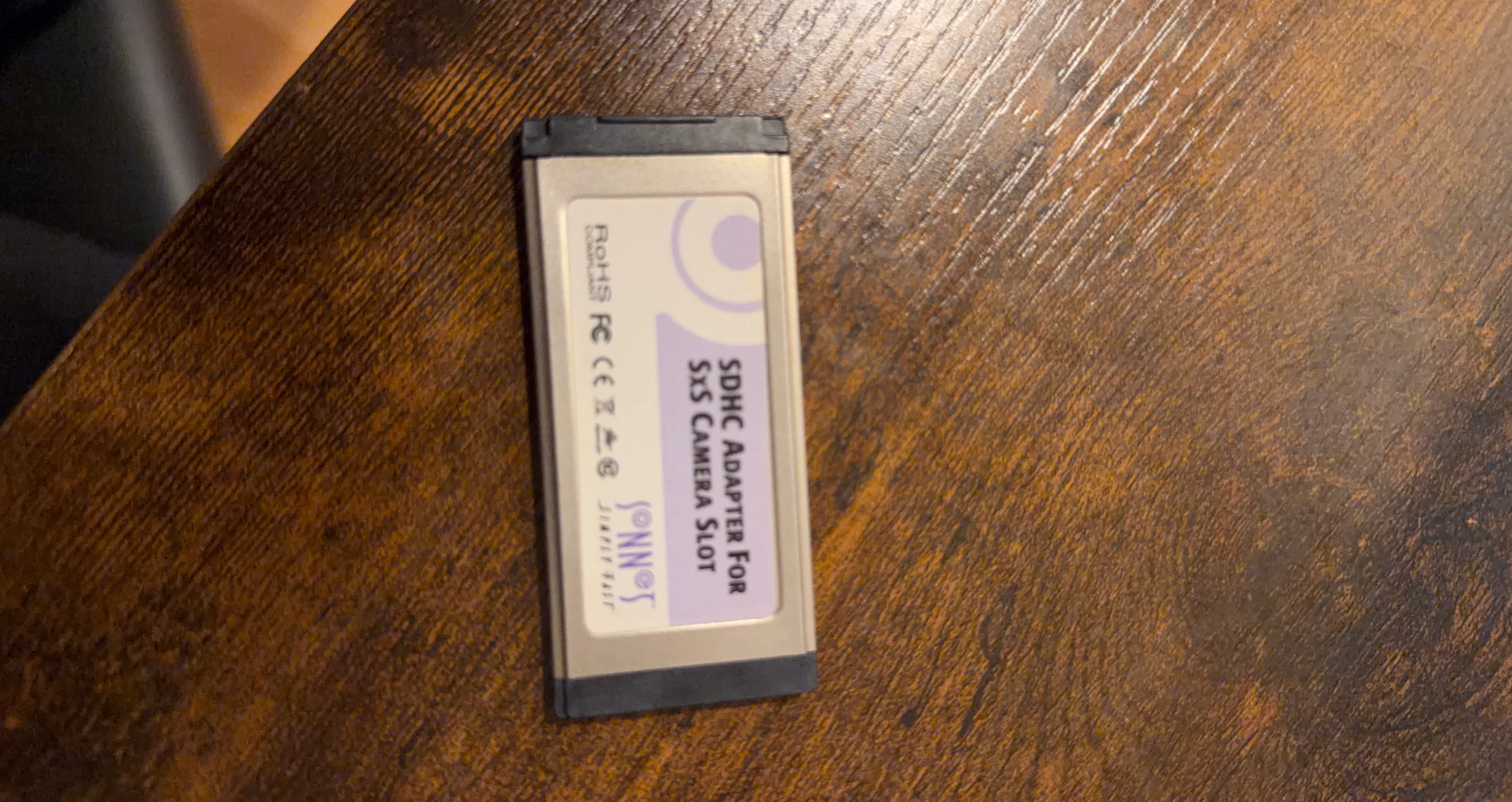 Sonnet SDHC Adapter for SxS Camera Slot