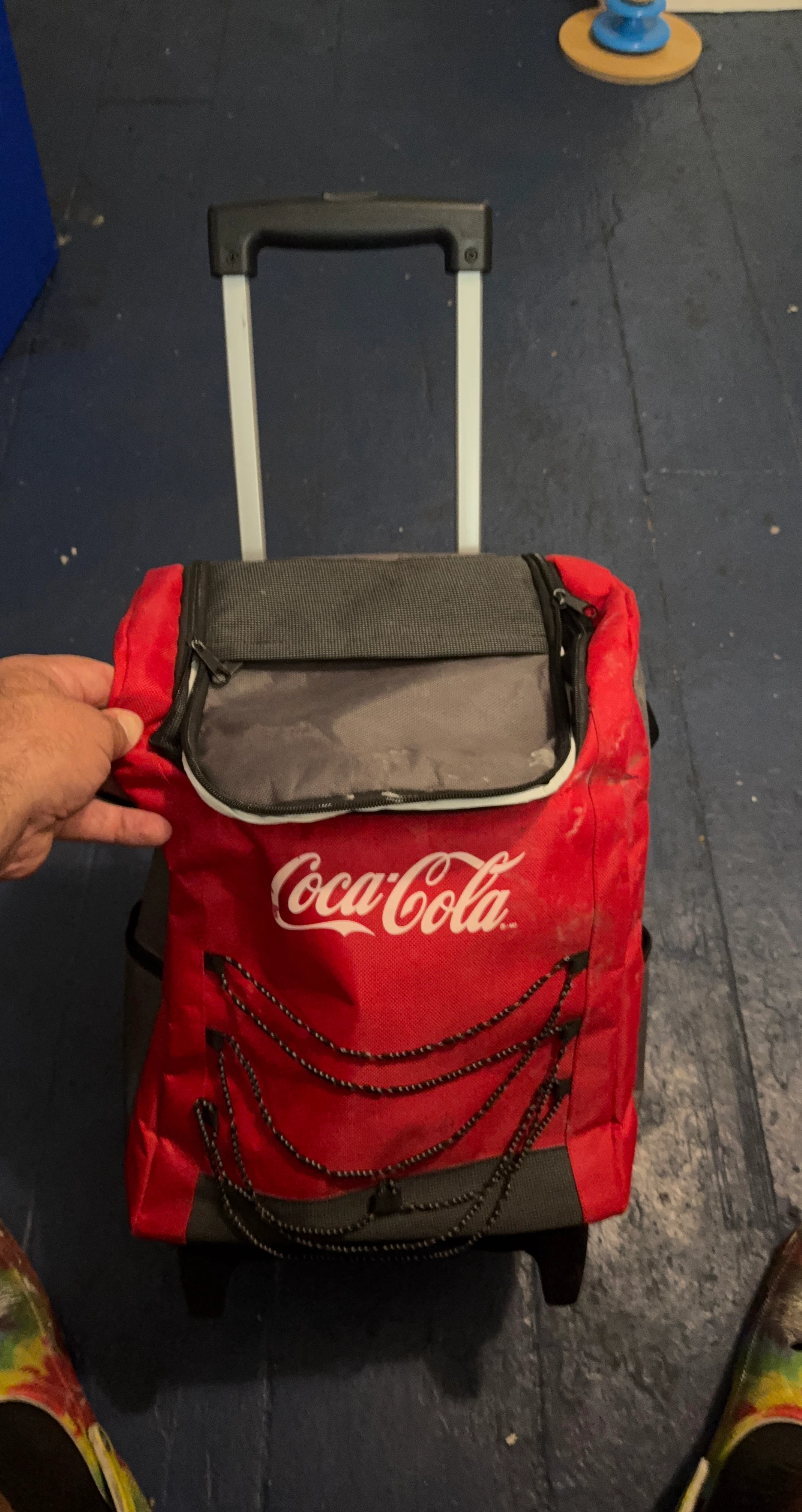 Coca-Cola Rolling Cooler Bag
