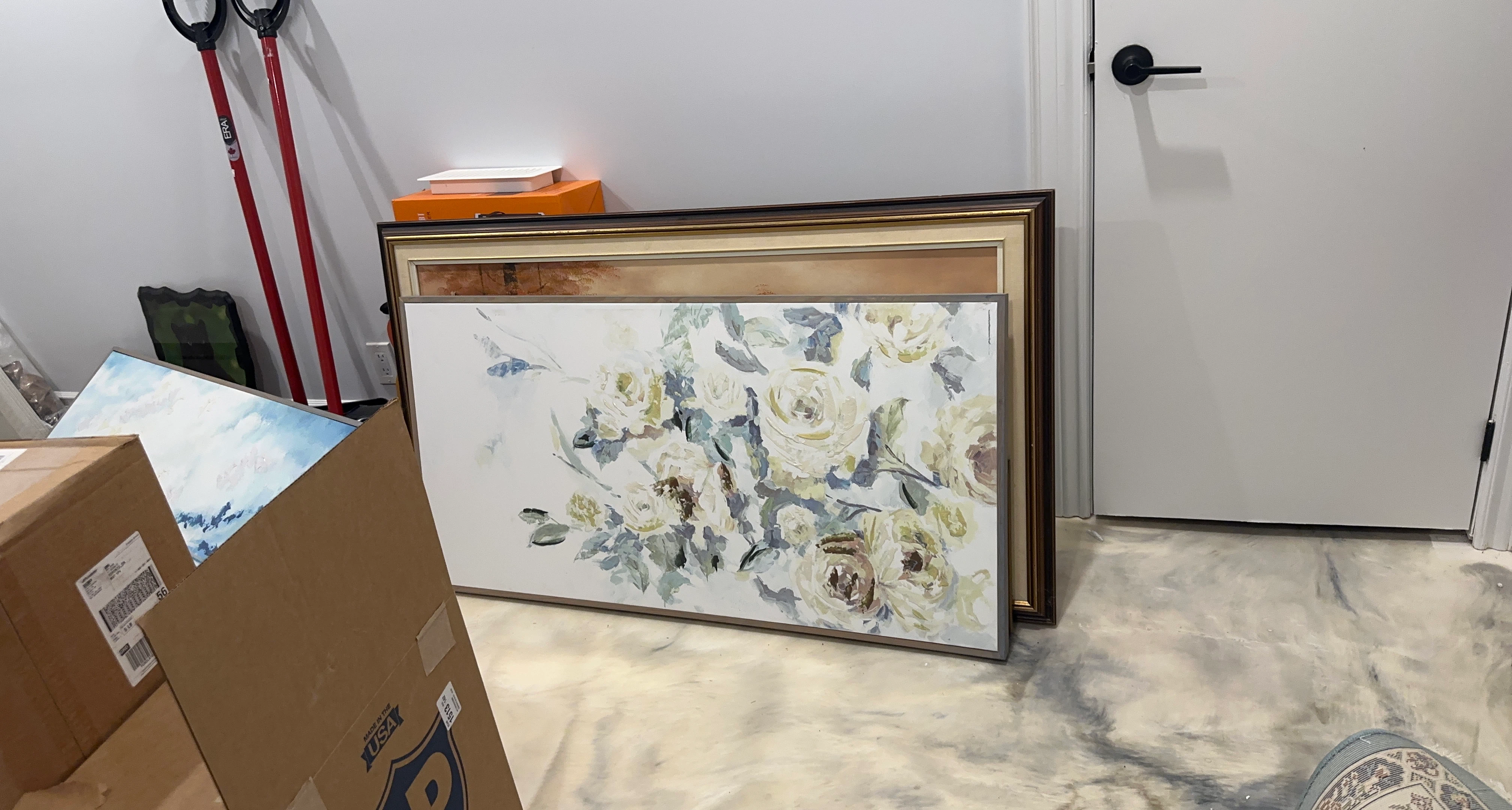 Floral Wall Art Canvas
