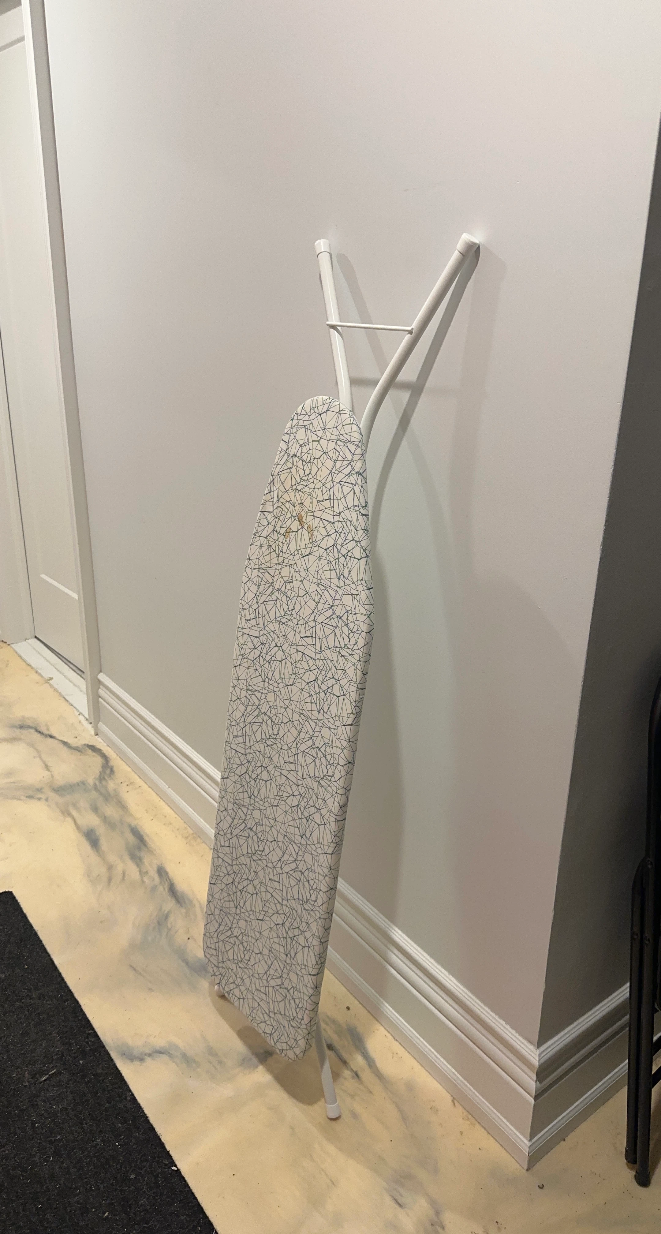 Ironing Board with Patterned Cover