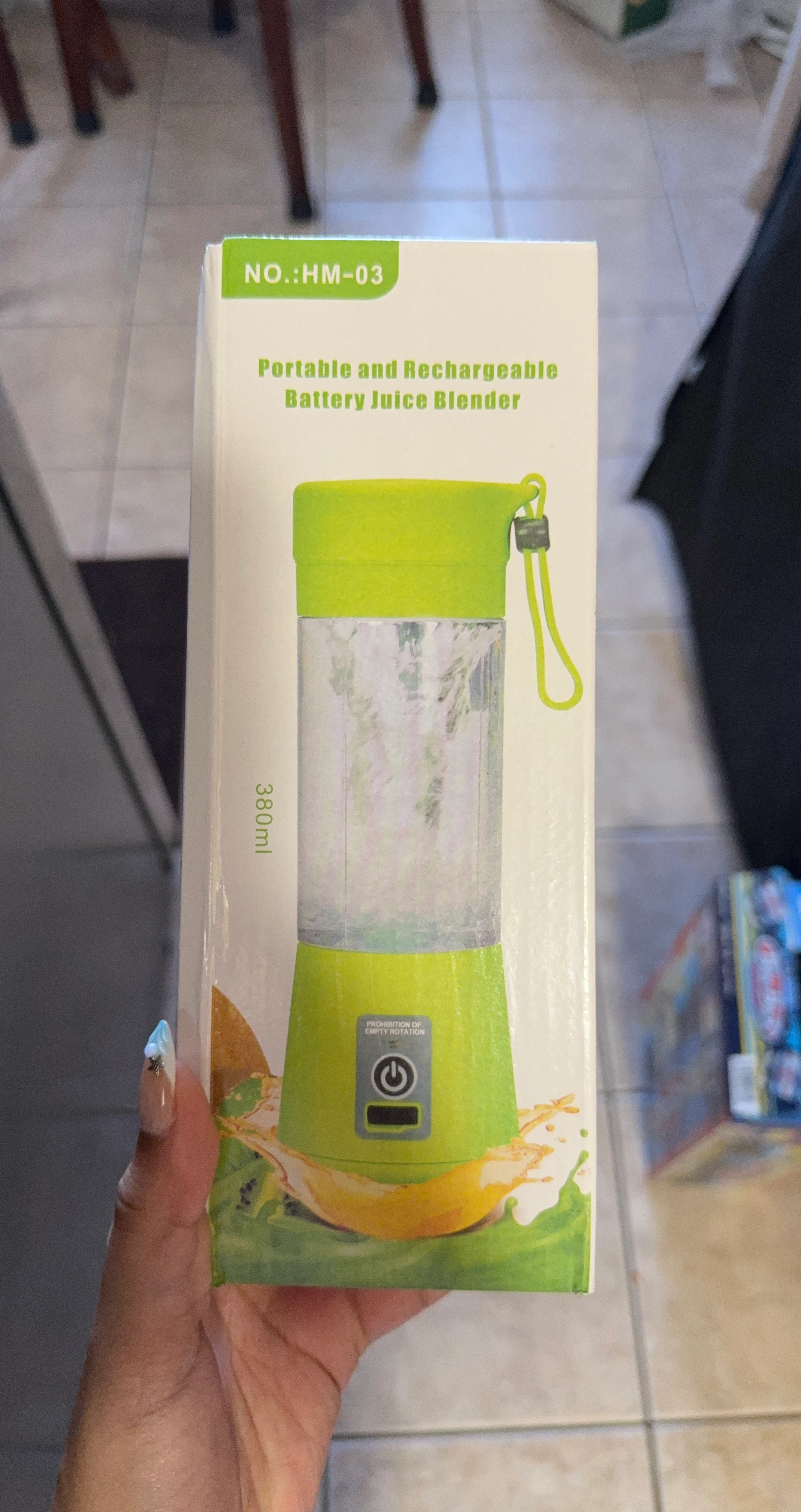 Portable Rechargeable Juice Blender - Pink