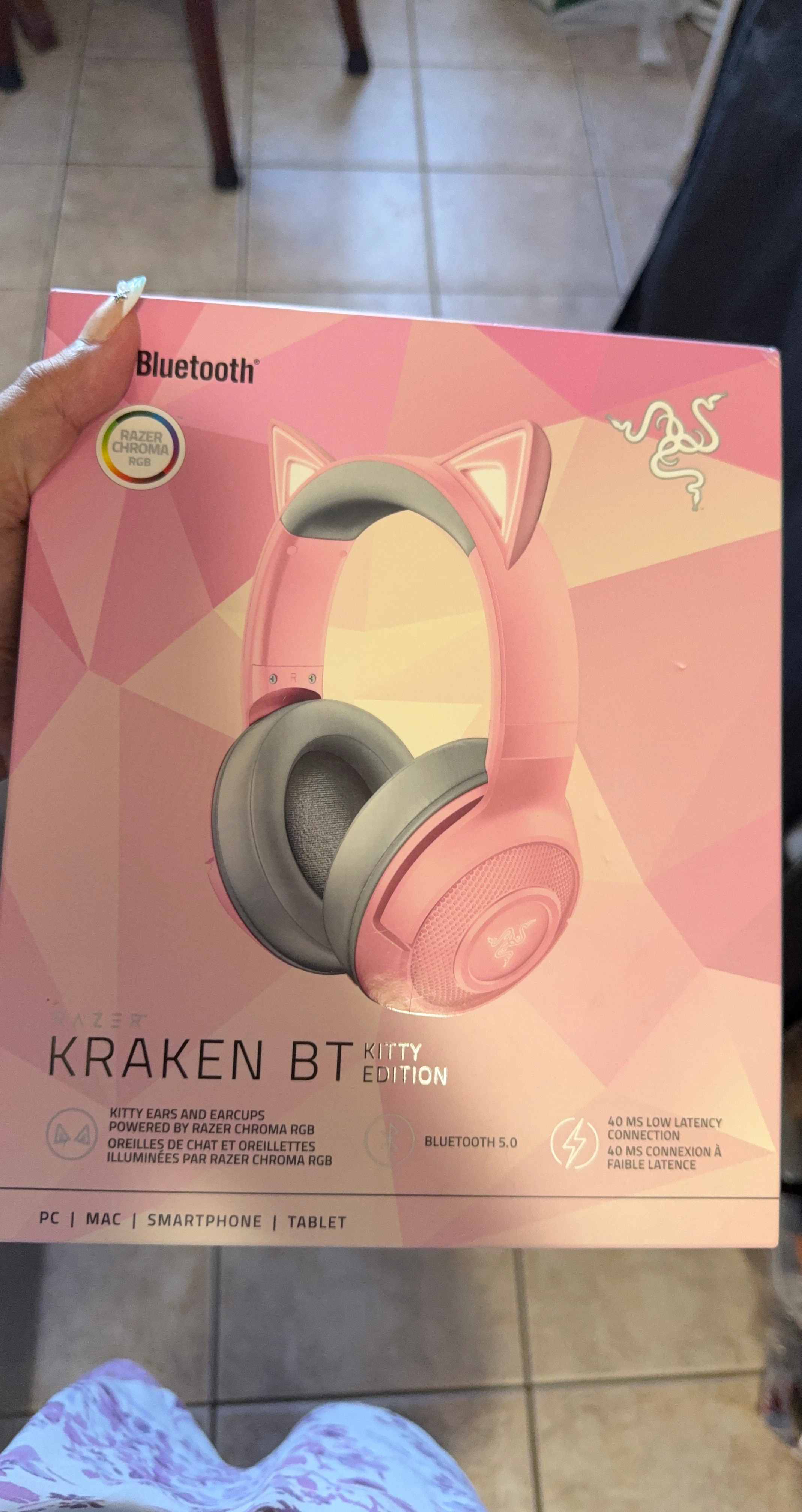 Razer Kraken BT Kitty Edition Wireless Headphones