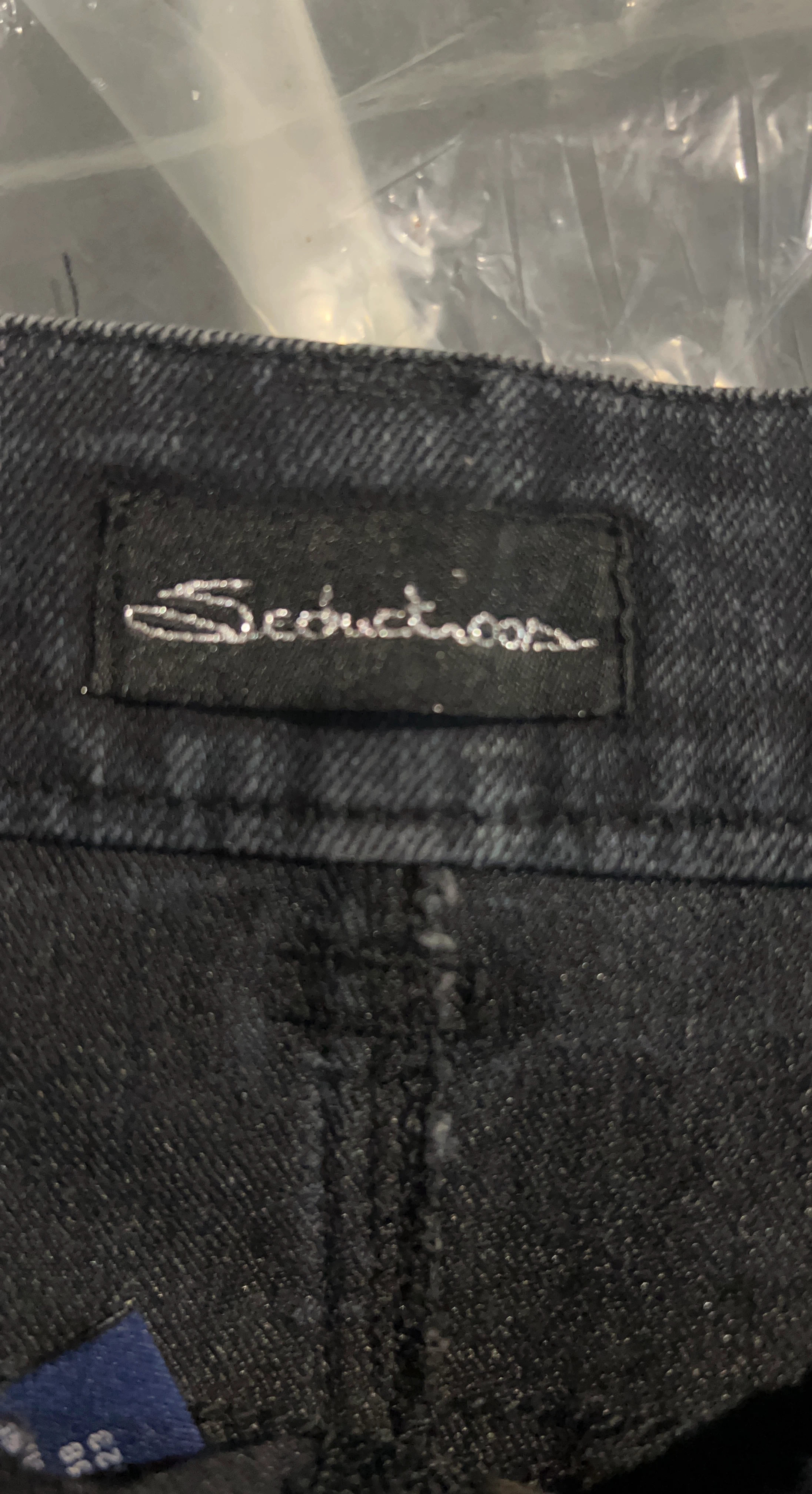 Seduction Black Denim Mini Skirt - photo 5