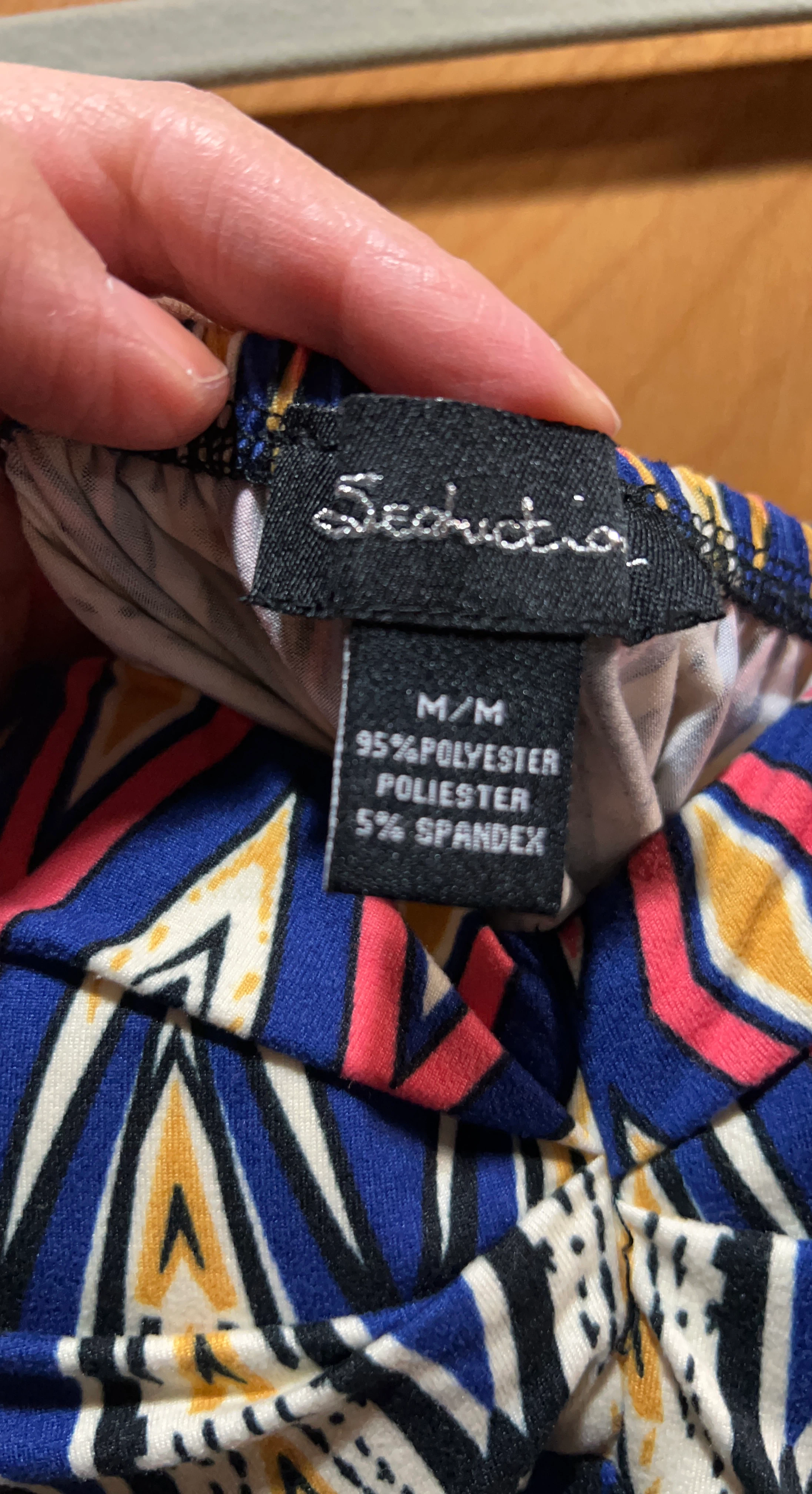 Seductia Geometric Print Sleeveless Top - photo 4