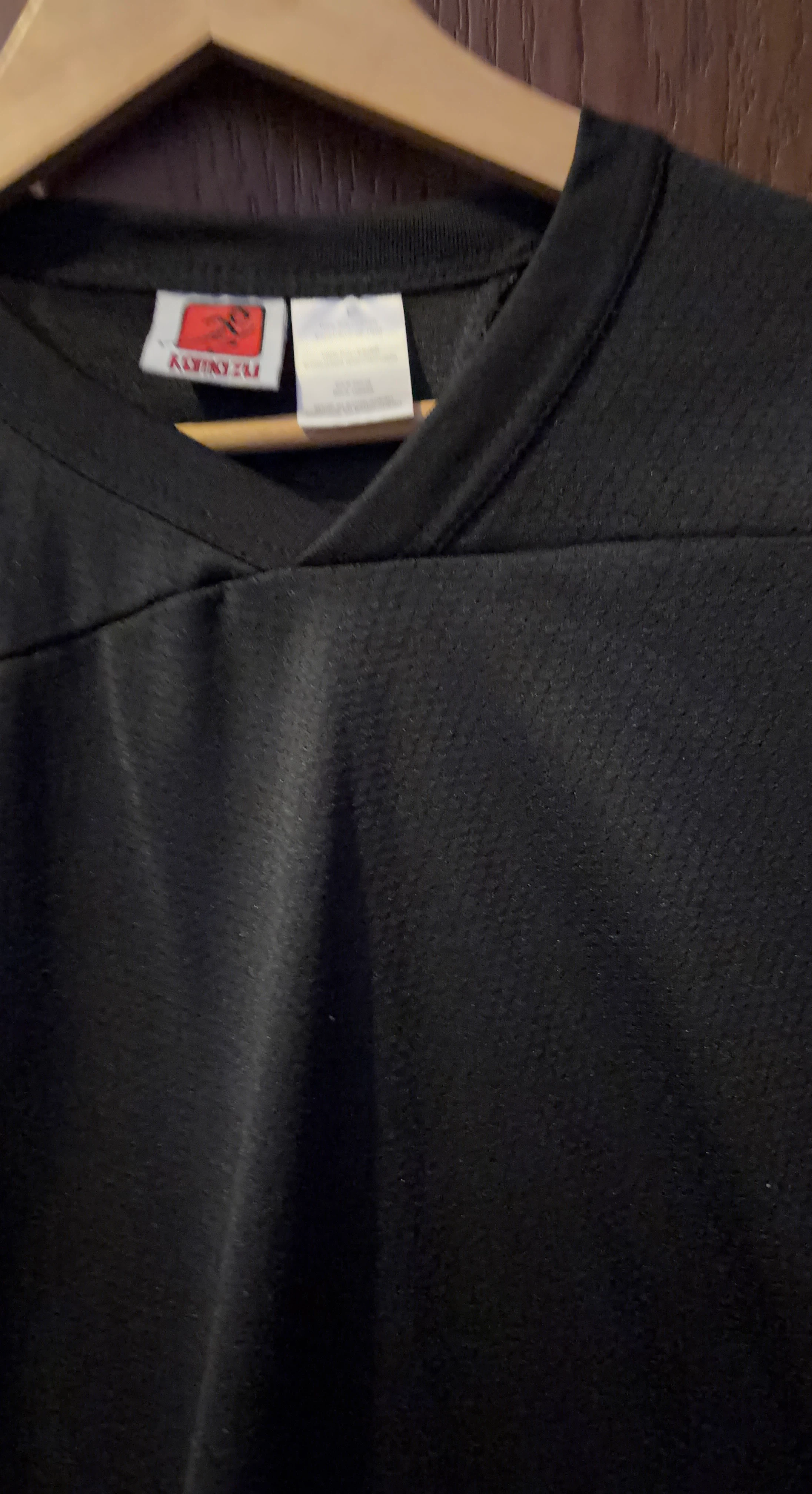 Kobe Sportswear Black Mesh Jersey