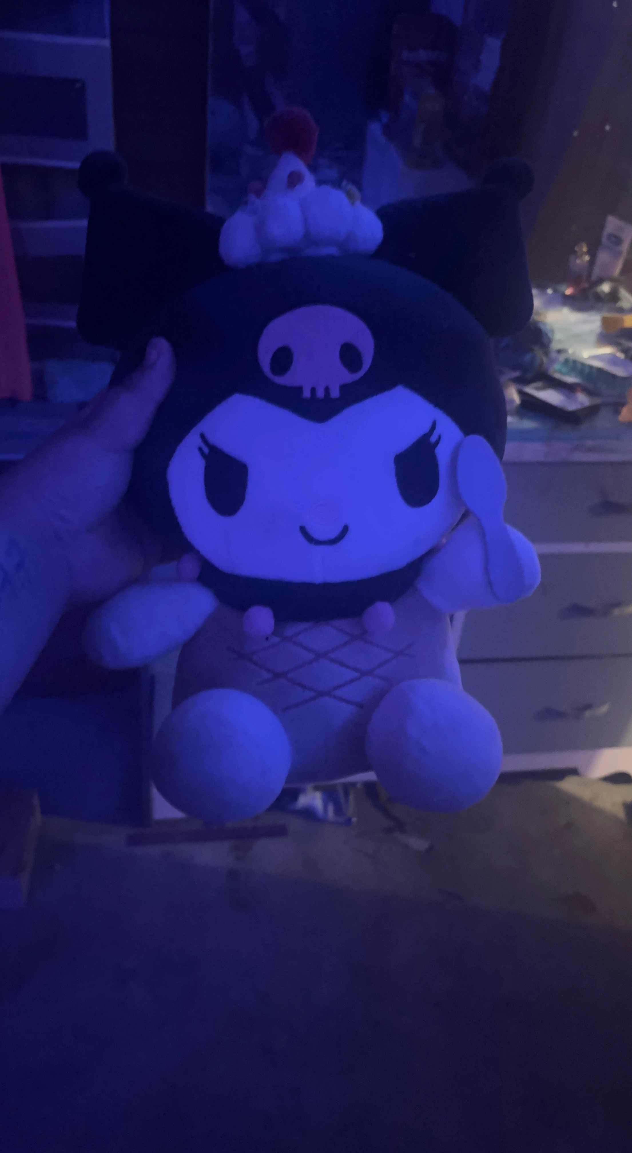 Sanrio Kuromi Ice Cream Plush