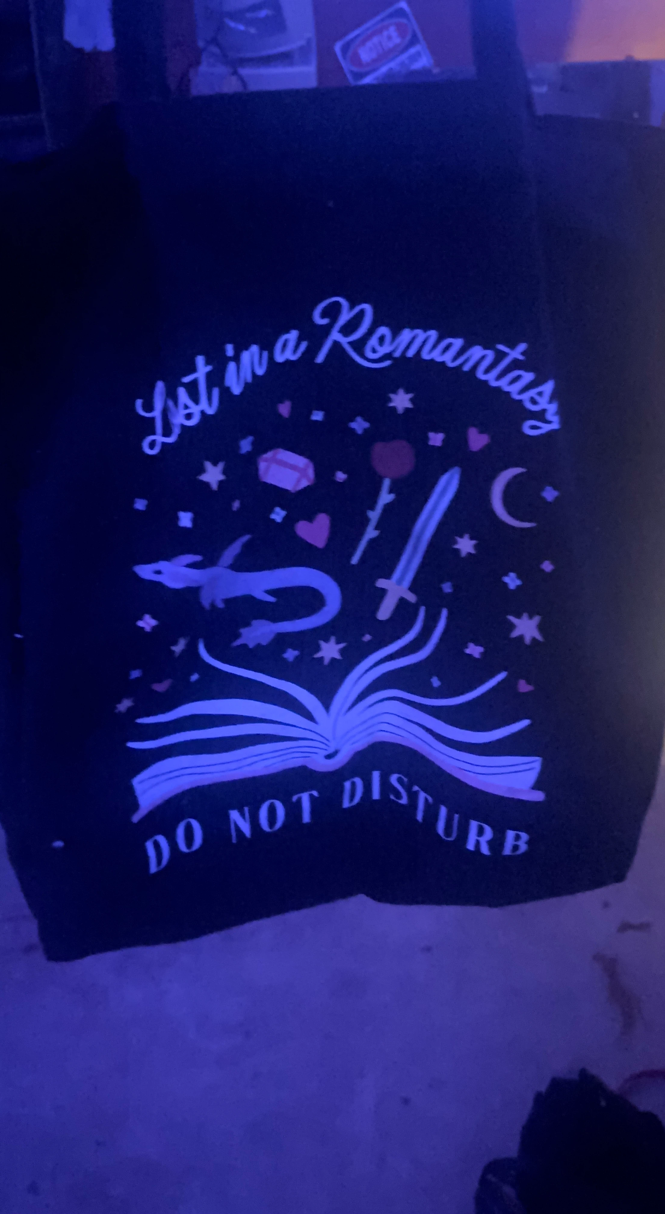 Lost in a Romantasy Tote Bag