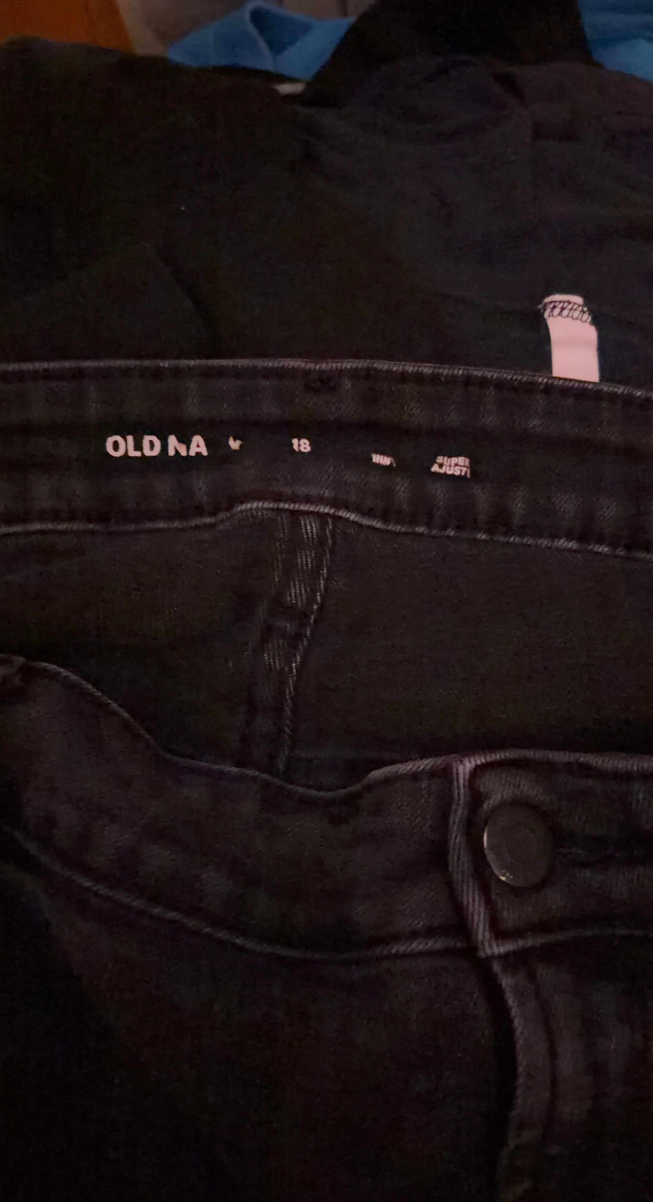 Old Navy Super Adjust Jean shorts Size 18